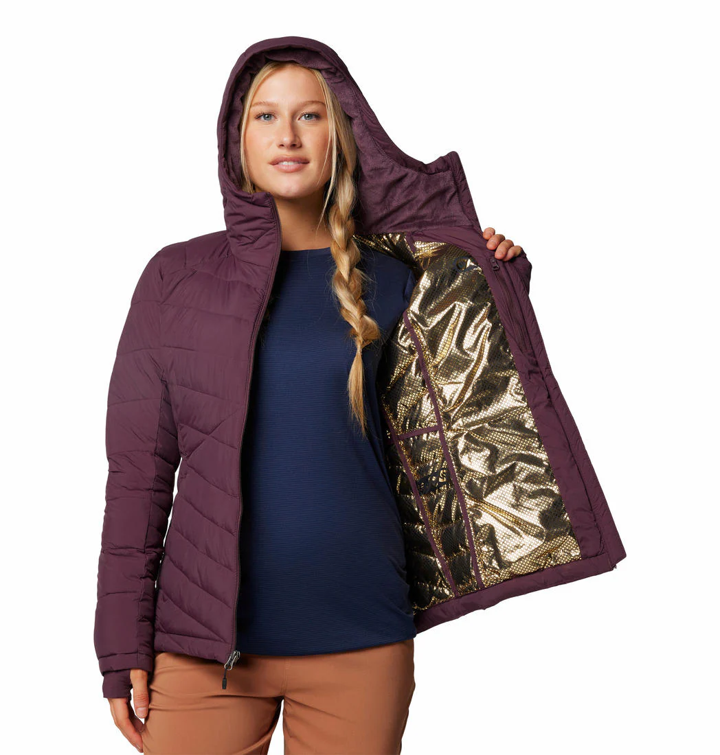 Columbia Women Red Joy Peak II Hooded Jacket - Image 7