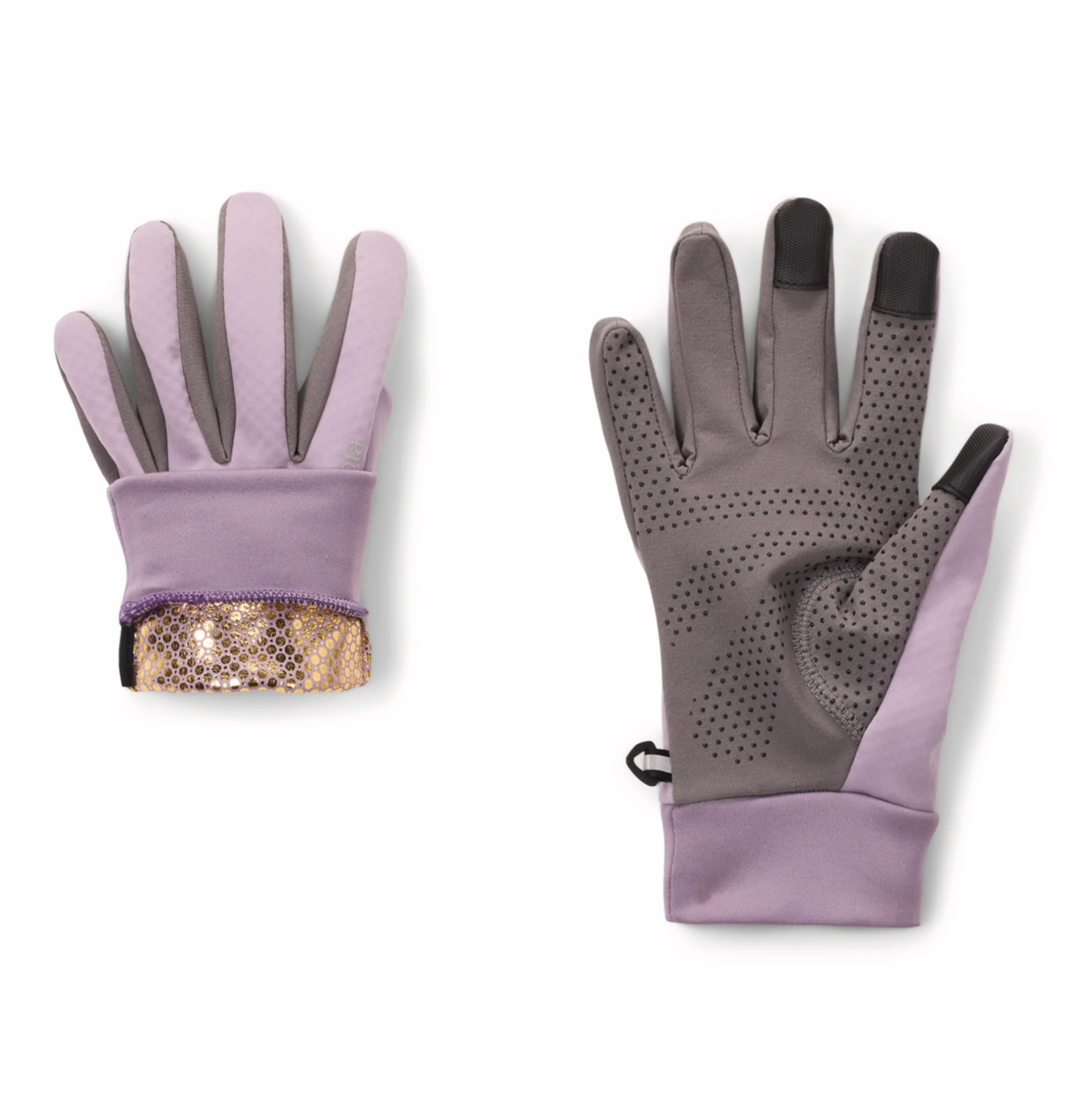 Columbia Womens Purple OmniHeat Infinity W Trail Commute II Gloves - Image 4