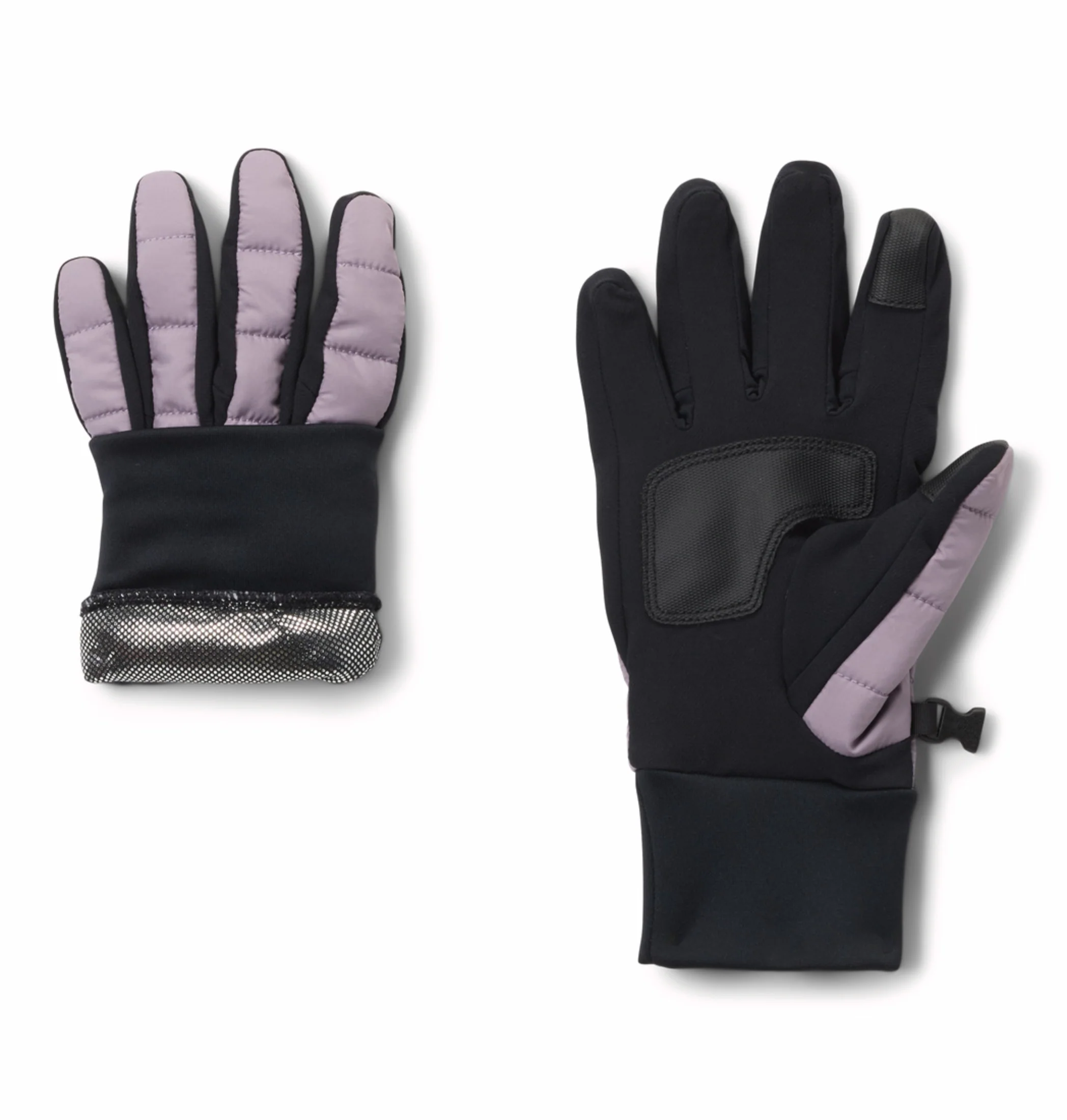 Columbia Womens Purple OmniHeat Reflective W Powder LiteII Gloves - Image 4
