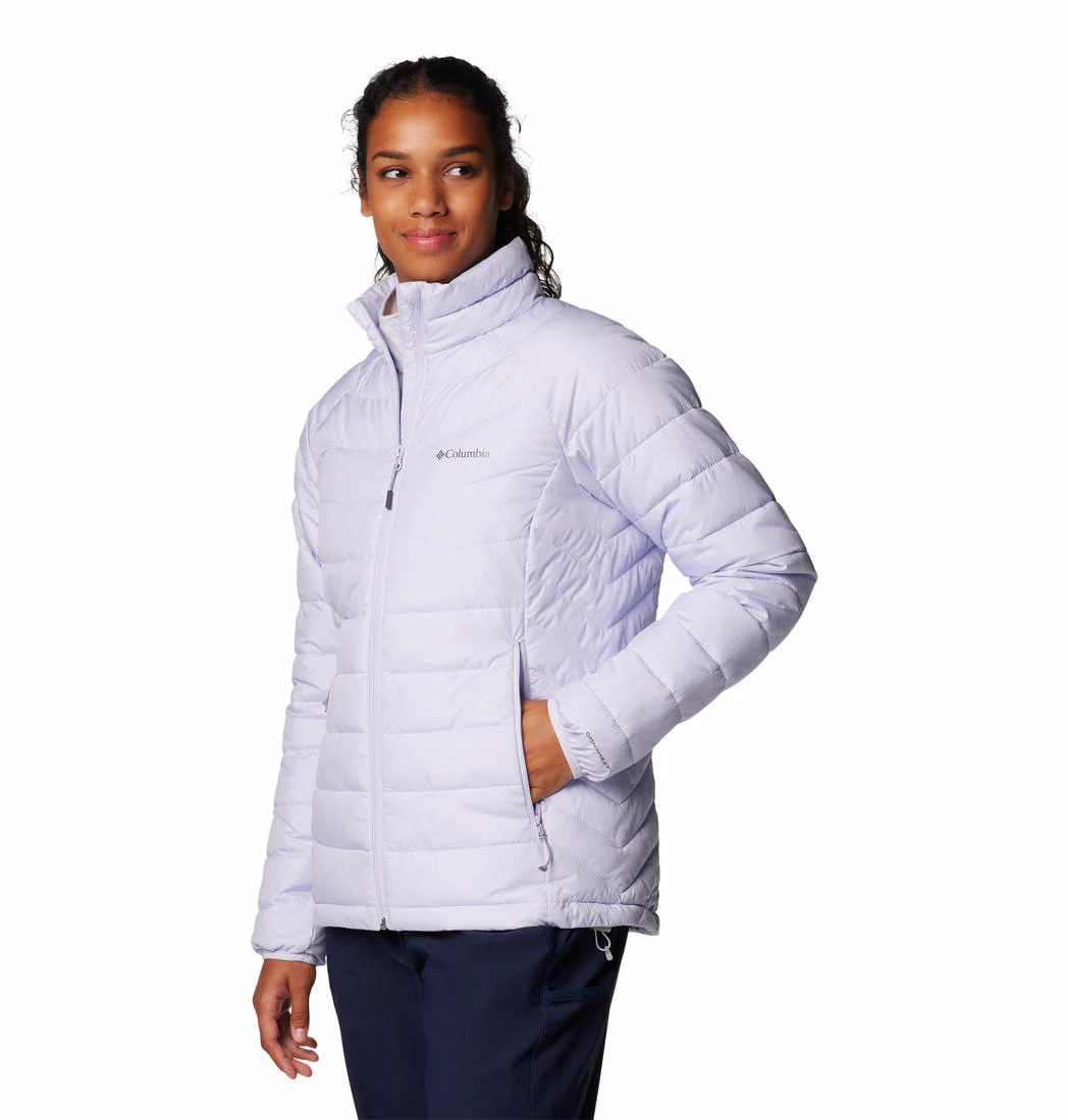 Columbia Women Purple Powder Lite II Full Zip Jacket - Image 3