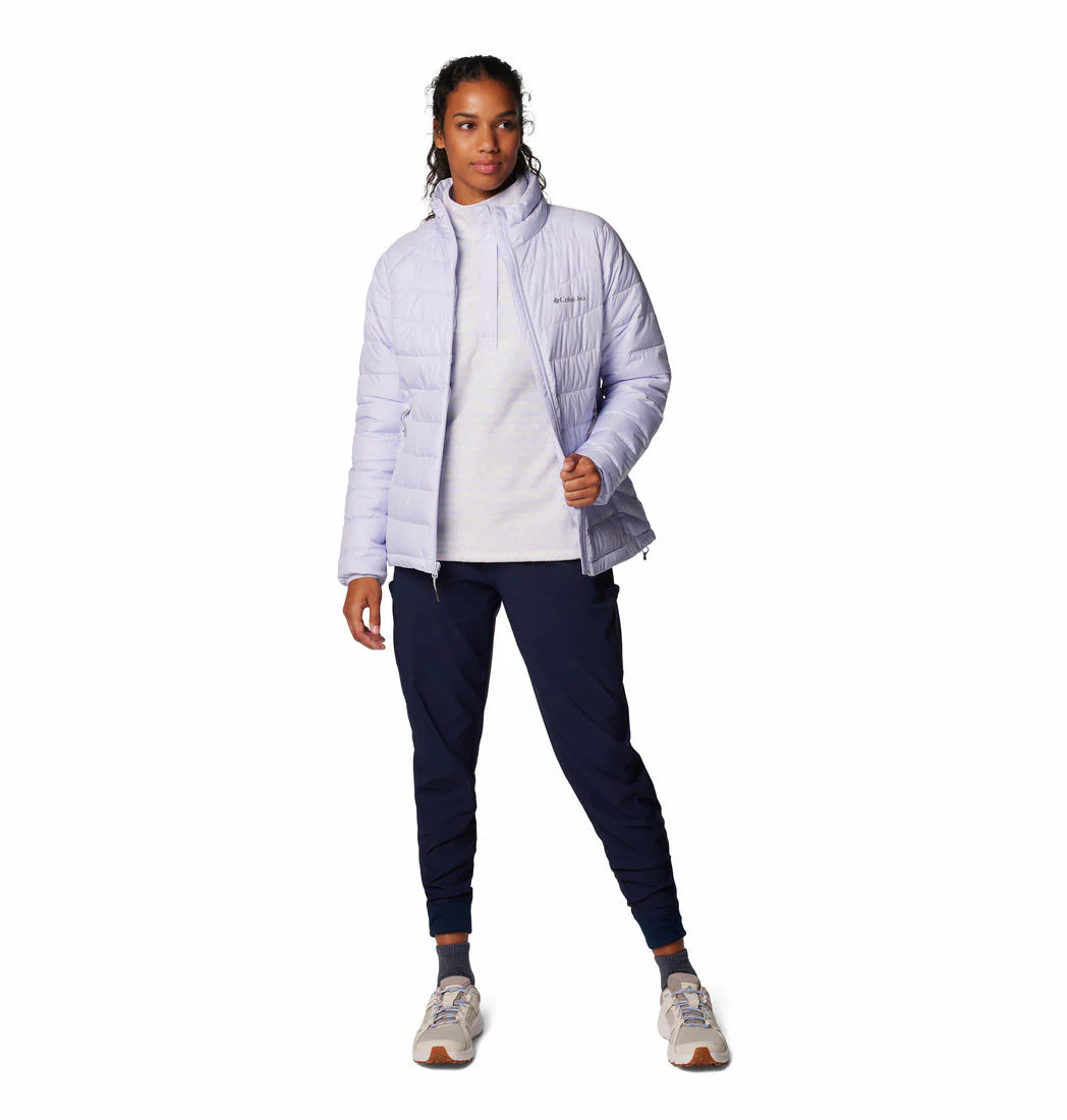 Columbia Women Purple Powder Lite II Full Zip Jacket - Image 4