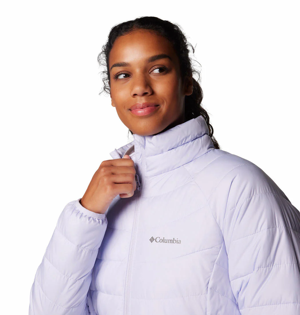 Columbia Women Purple Powder Lite II Full Zip Jacket - Image 5