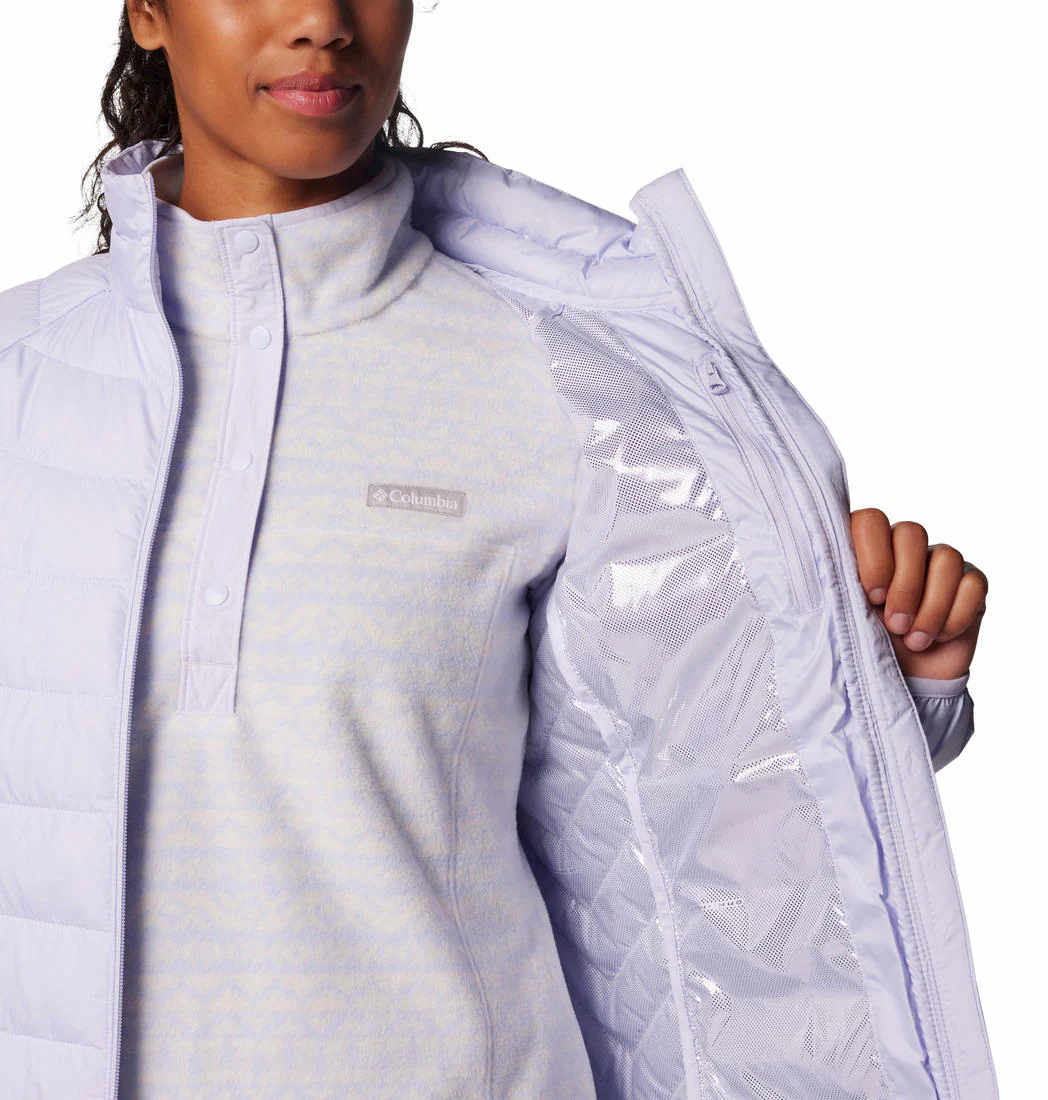 Columbia Women Purple Powder Lite II Full Zip Jacket - Image 7