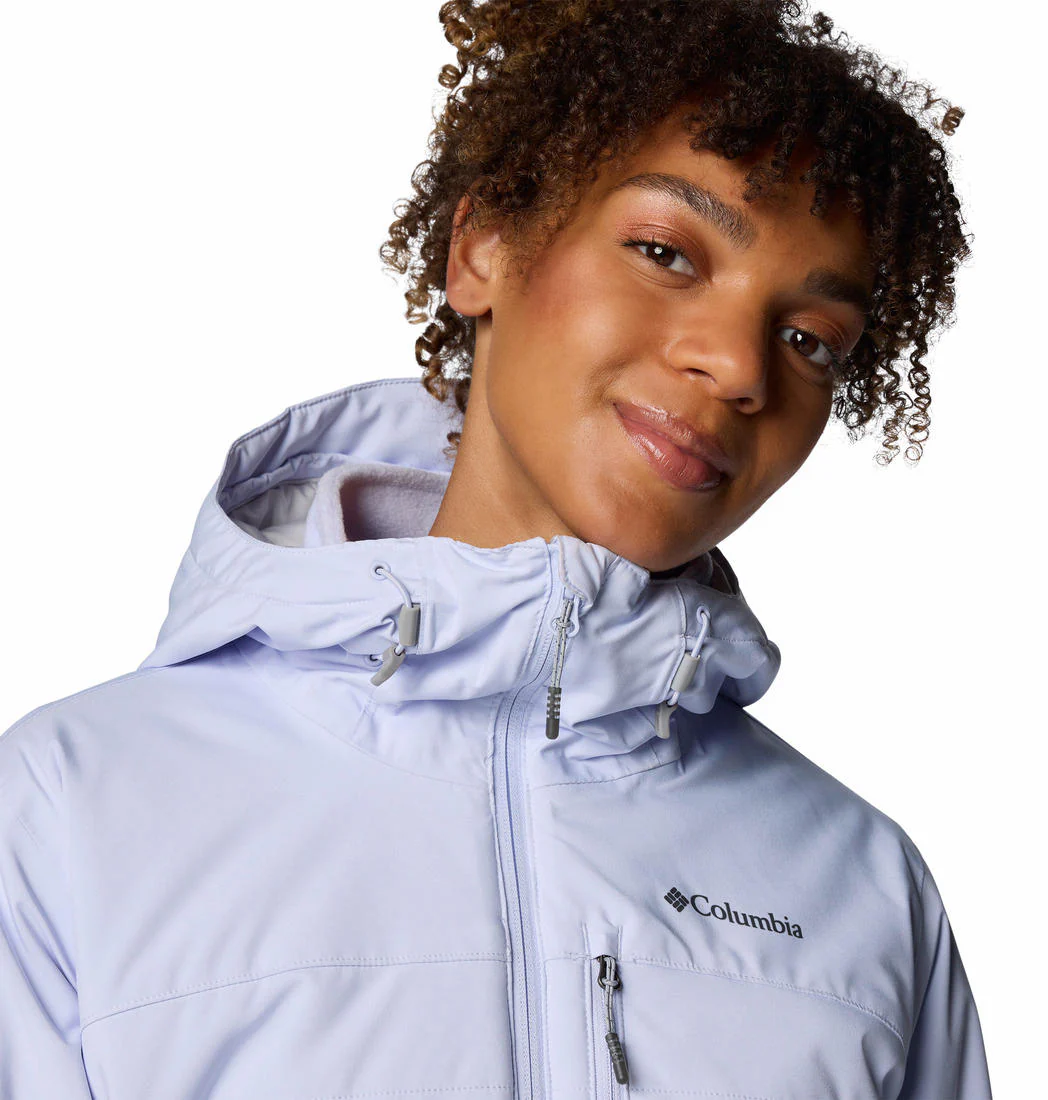 Columbia Women Purple Powdered Peak Insulated Jacket - Image 5