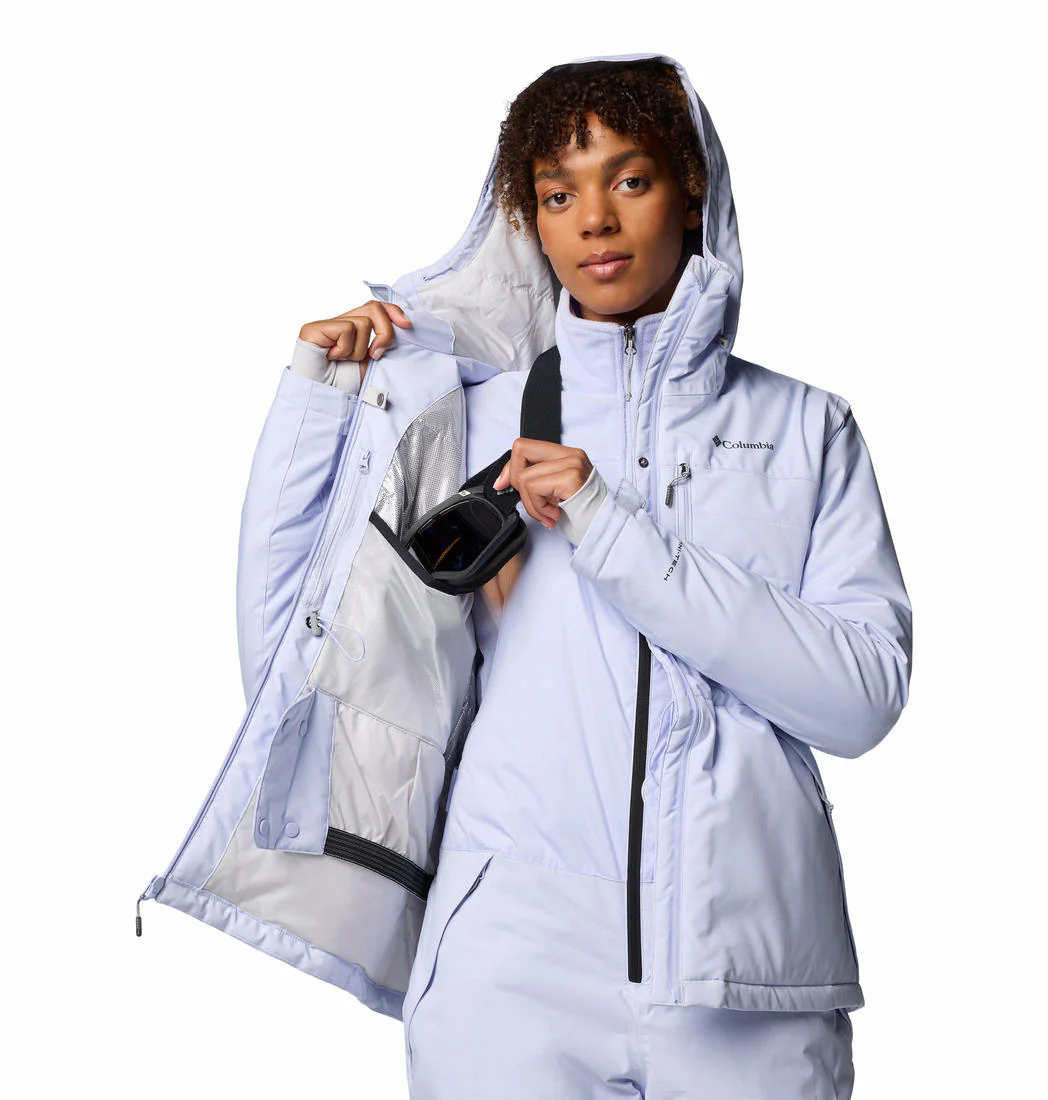Columbia Women Purple Powdered Peak Insulated Jacket - Image 6