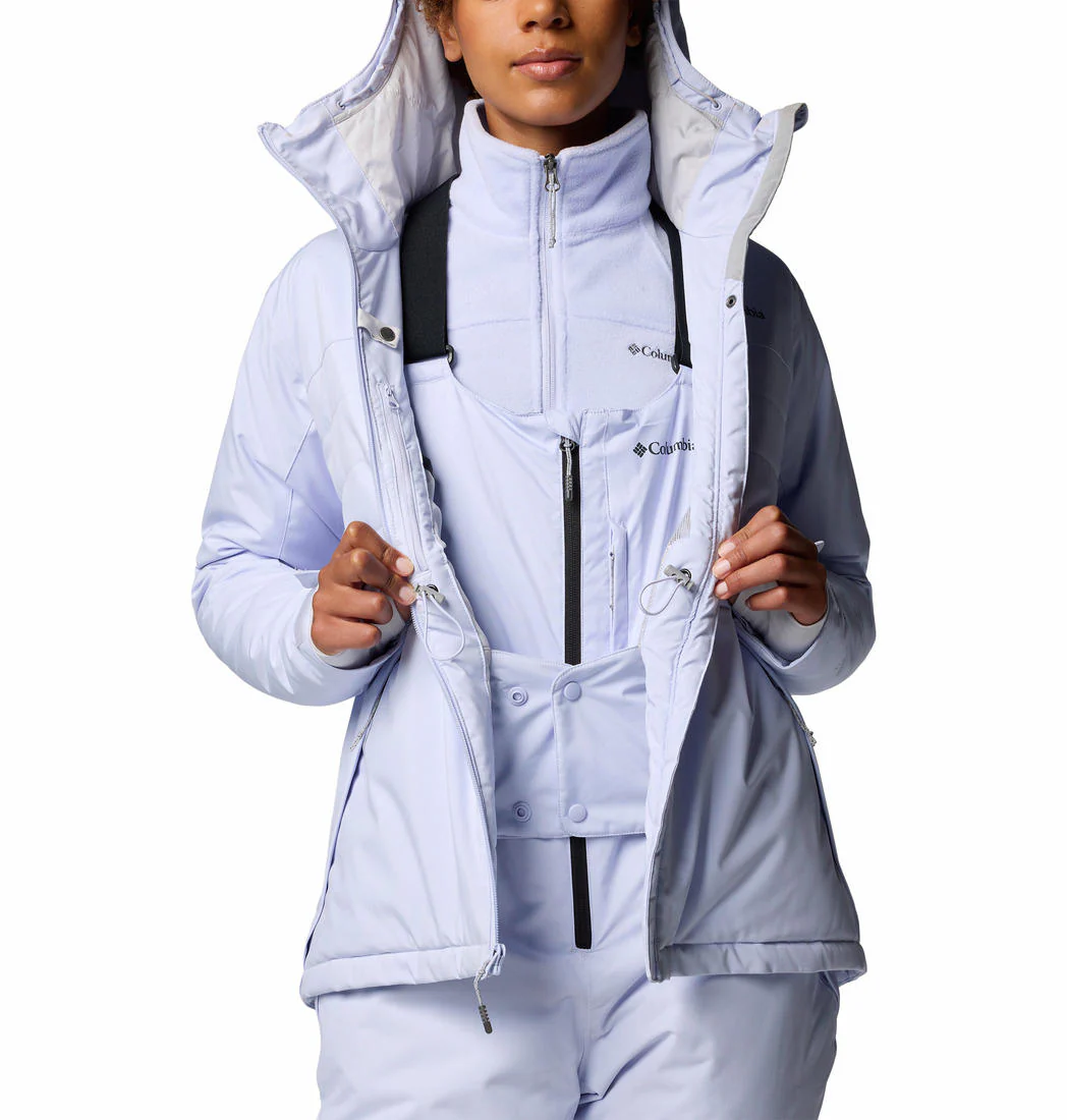 Columbia Women Purple Powdered Peak Insulated Jacket - Image 8