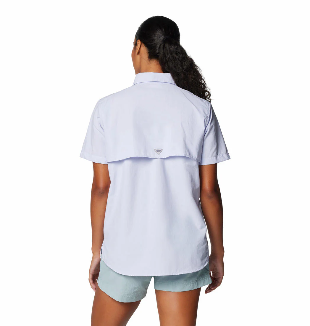 Columbia Women Purple Womens Bahama II SS (Sun Protection) - Image 2