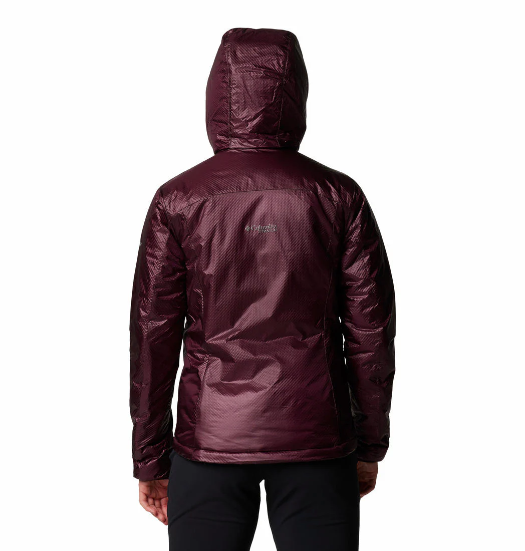 Columbia Women Red Arch Rock II Hooded Jacket - Image 2