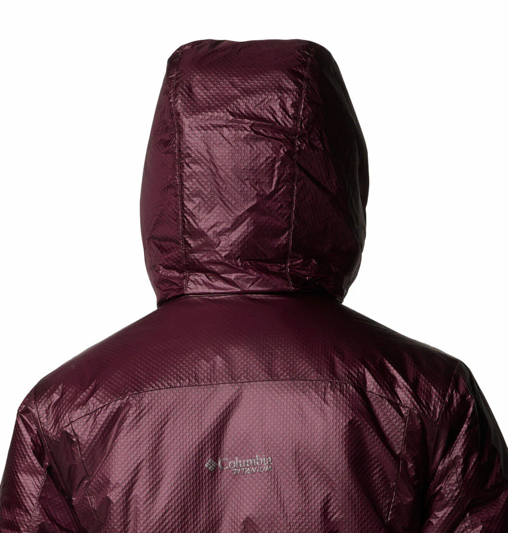 Columbia Women Red Arch Rock II Hooded Jacket - Image 7