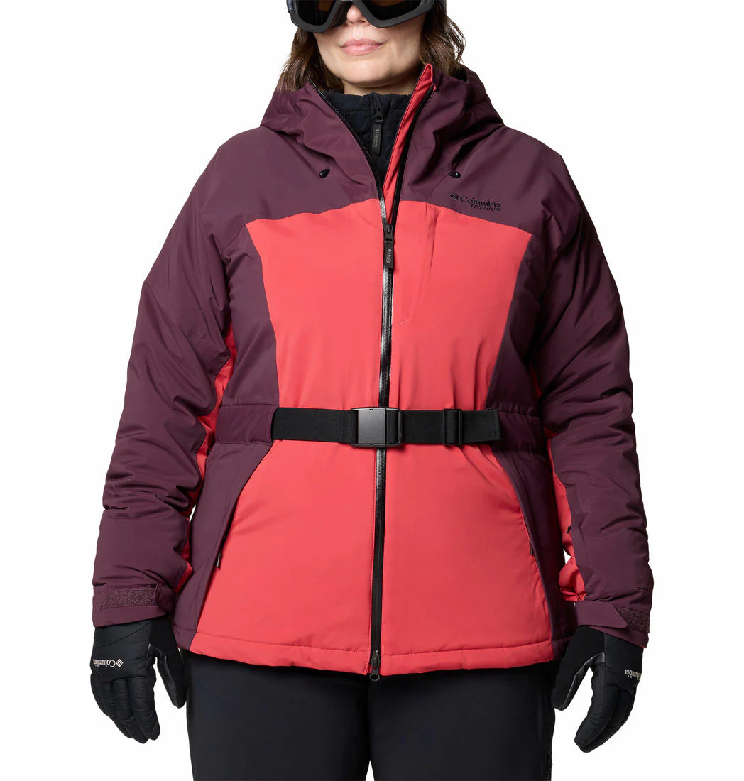 Columbia Women Red Cirque Bowl Insulated Jacket