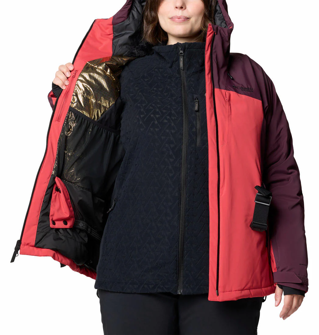 Columbia Women Red Cirque Bowl Insulated Jacket - Image 6