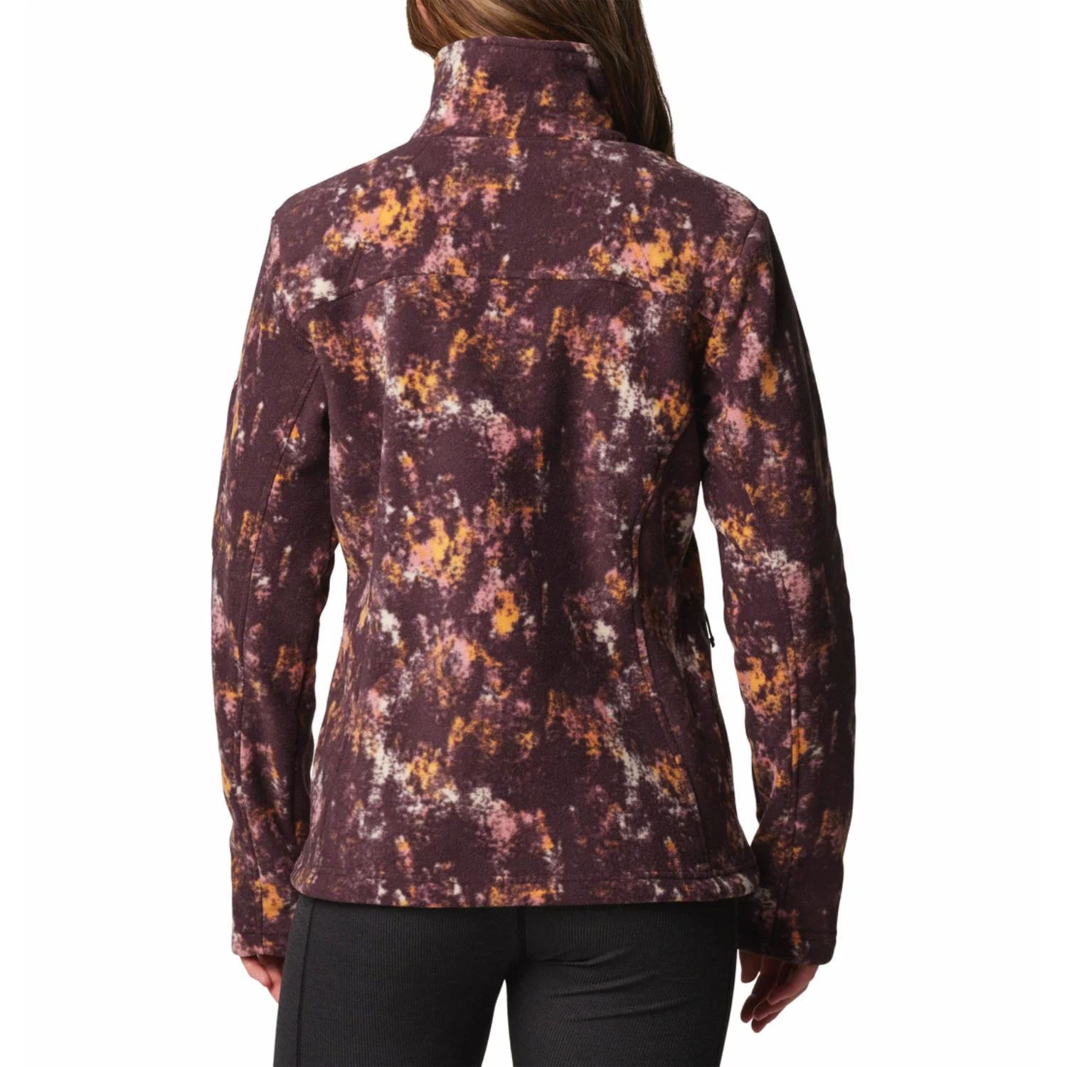 Columbia Women Red Fast Trek Printed Jkt - Image 2
