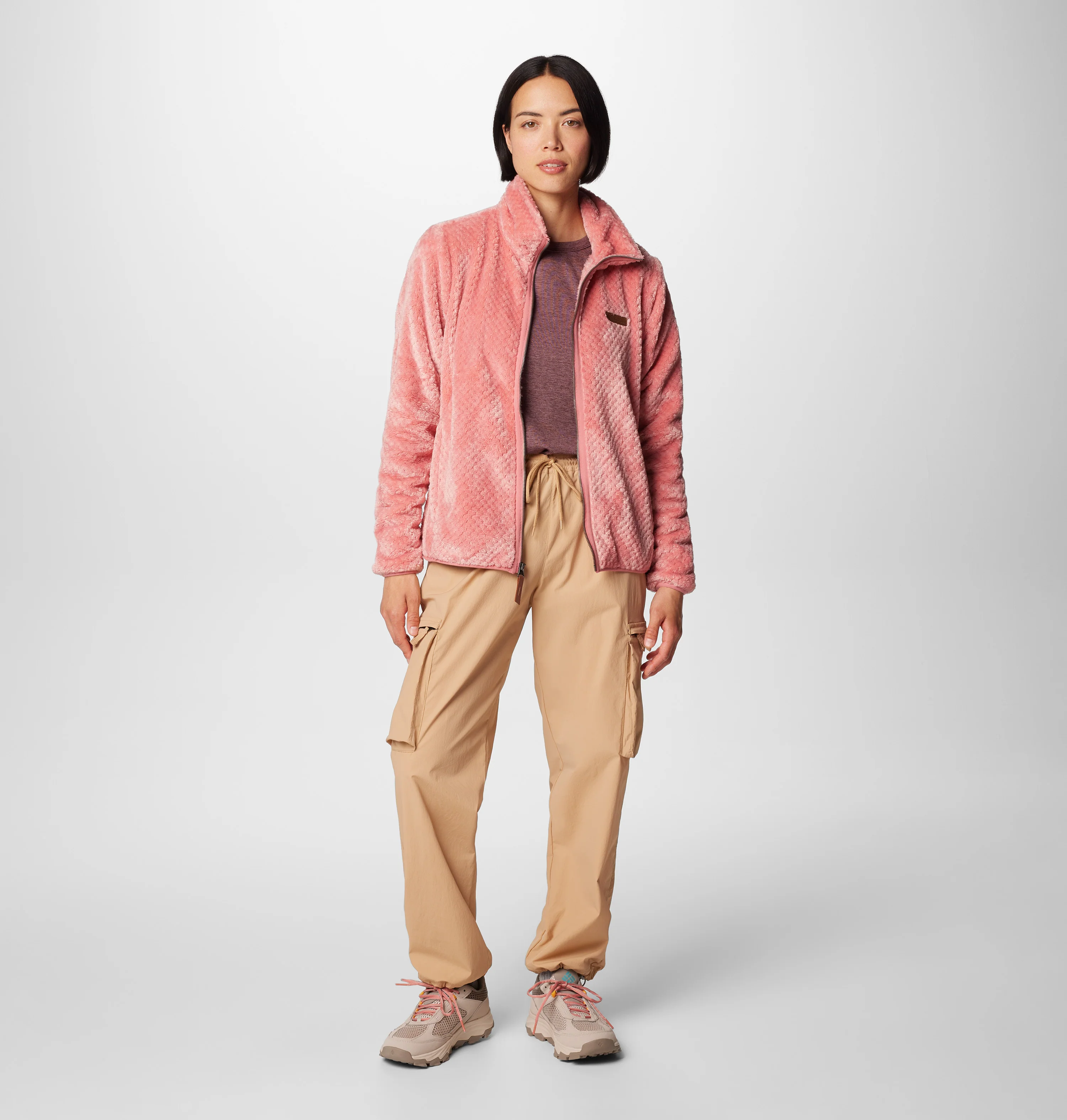 Columbia Women Pink Fire Side II Sherpa FZ - Image 4