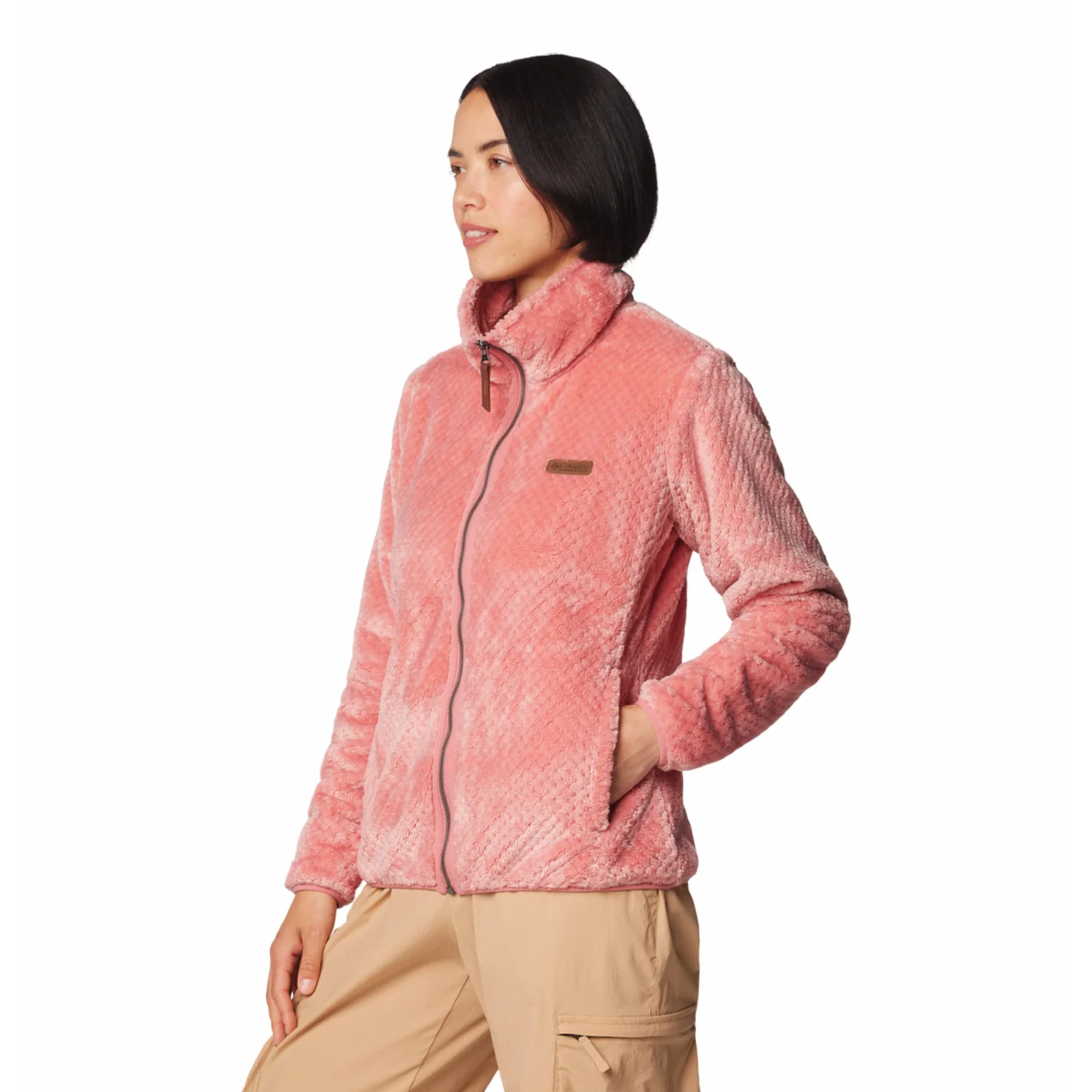 Columbia Women Pink Fire Side II Sherpa FZ - Image 5