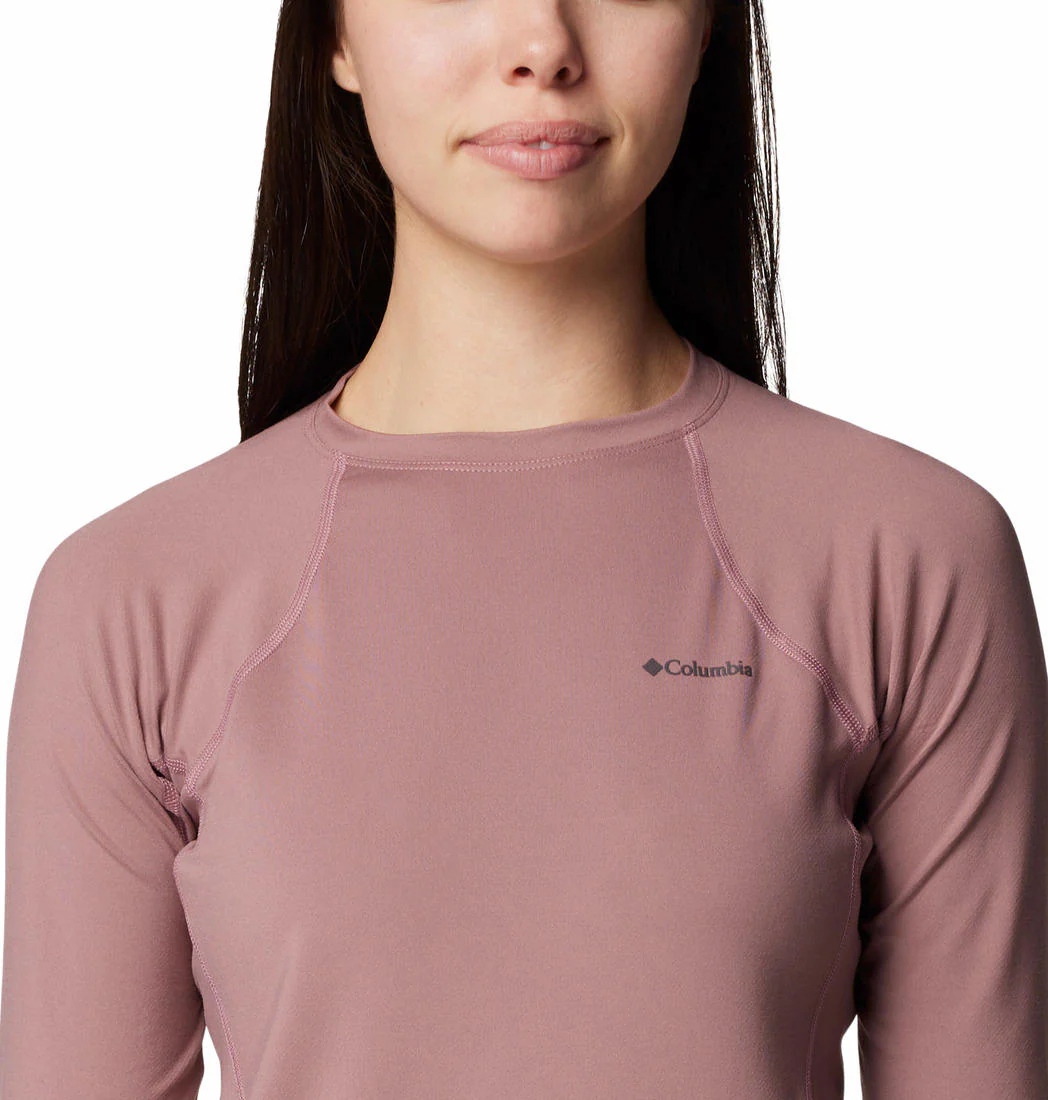 Columbia Women Red Midweight Stretch Long Sleeve Top (Non Returnable) - Image 4