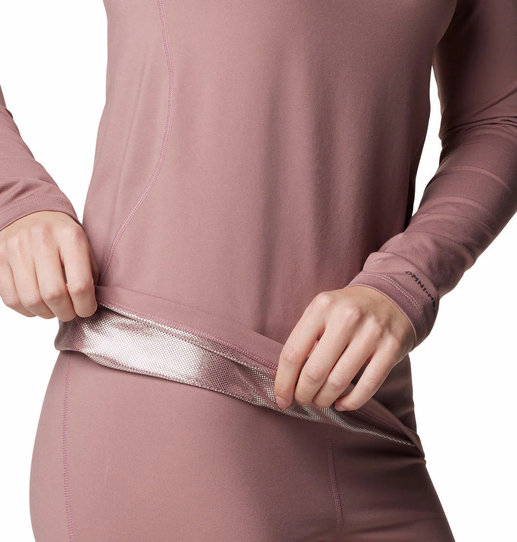 Columbia Women Red Midweight Stretch Long Sleeve Top (Non Returnable) - Image 5