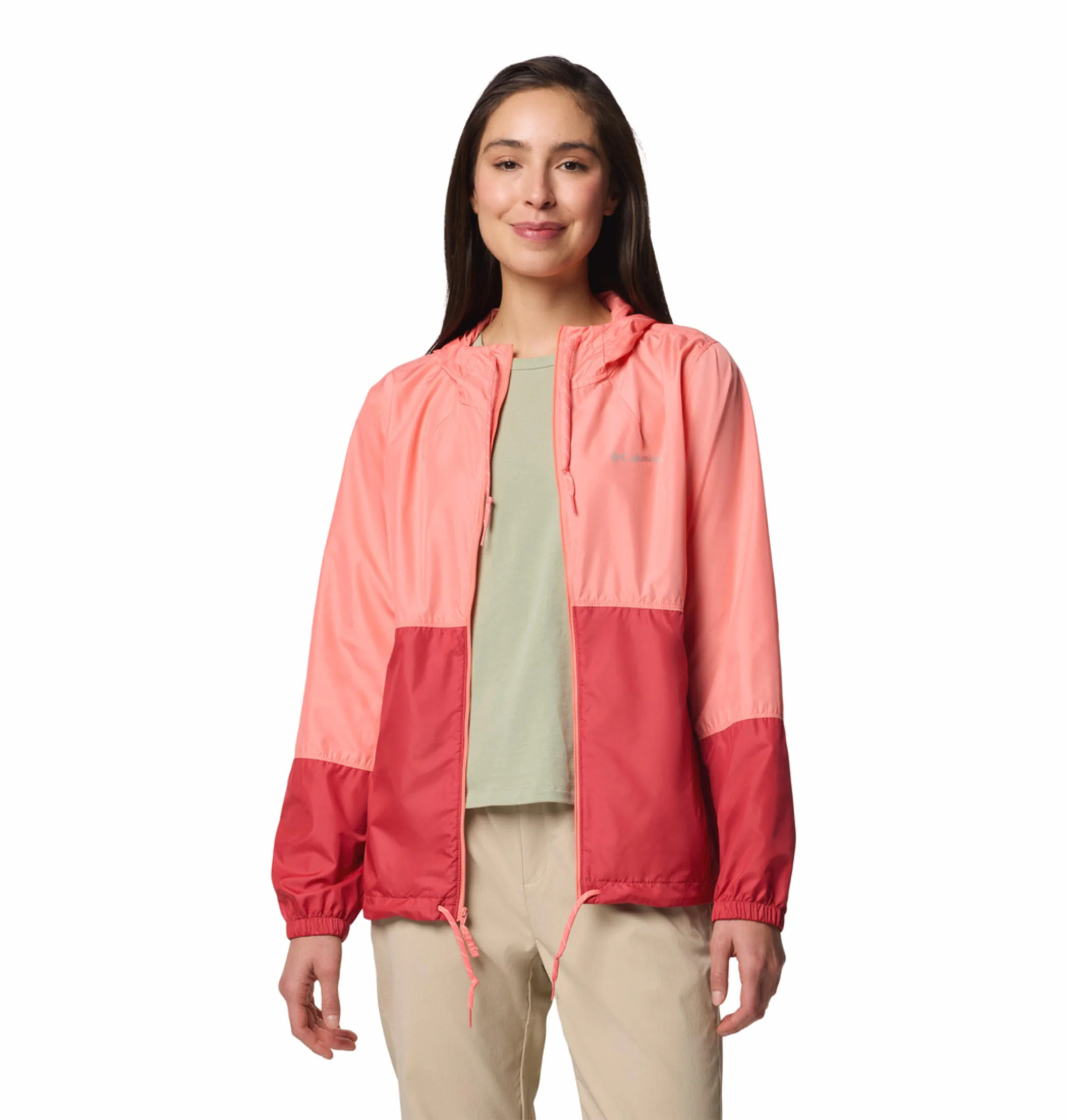 Columbia Women Pink Flash Forward II Windbreaker (Sun Protection) - Image 6