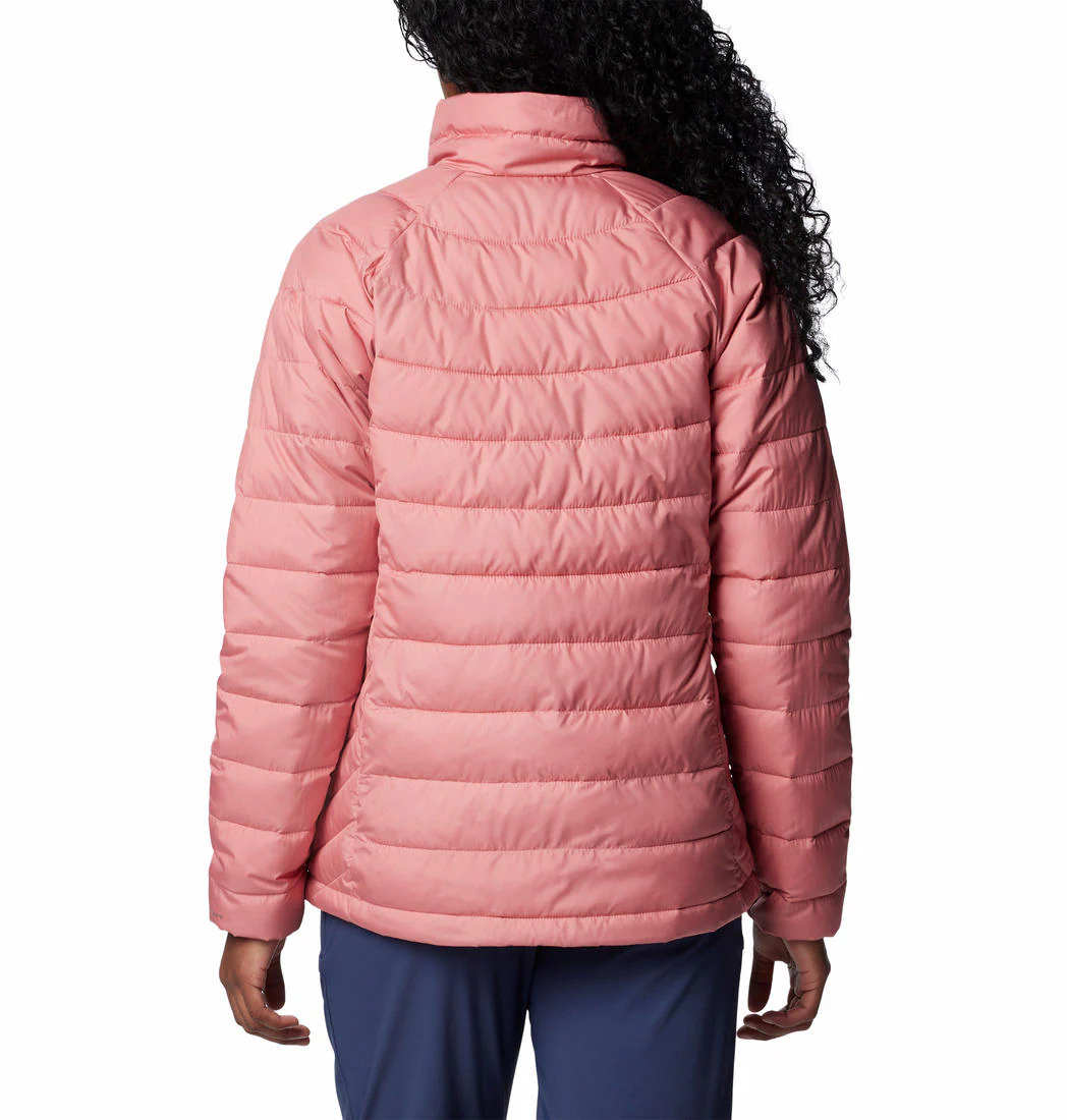 Columbia Women Pink Powder Lite II Full Zip Jacket - Image 2