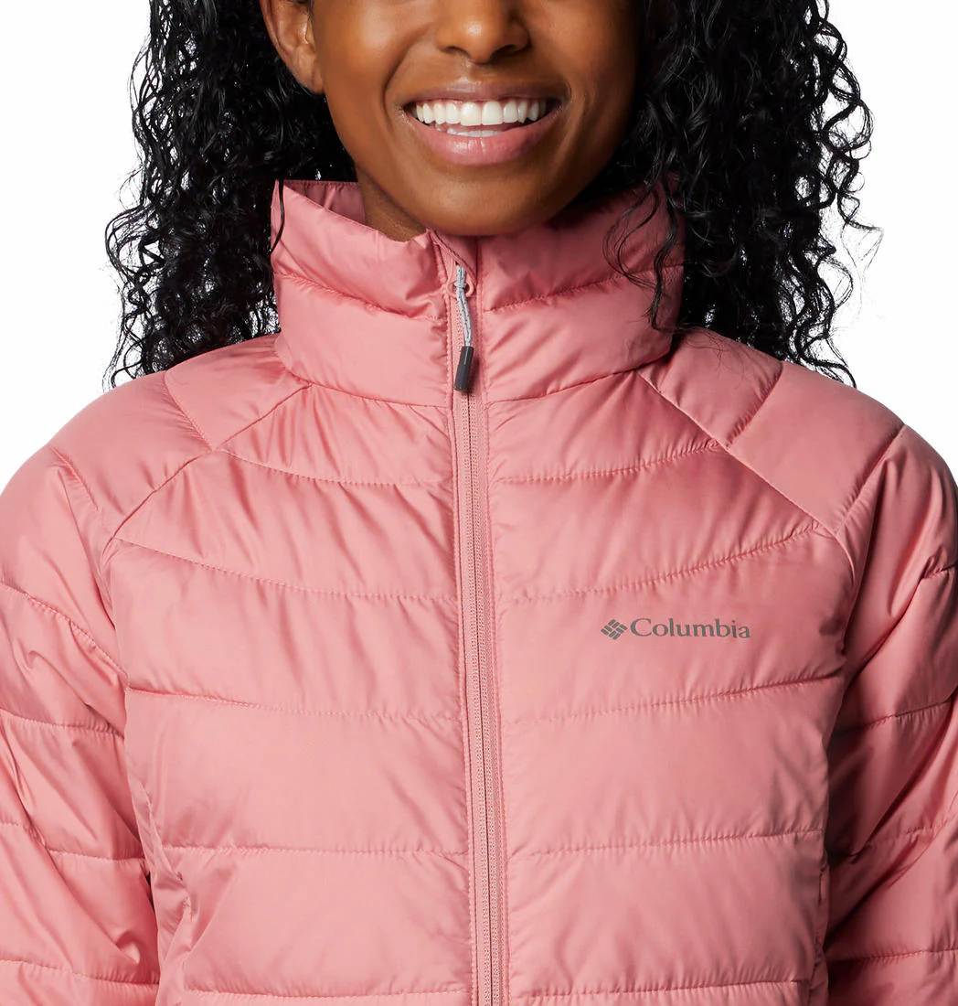 Columbia Women Pink Powder Lite II Full Zip Jacket - Image 6