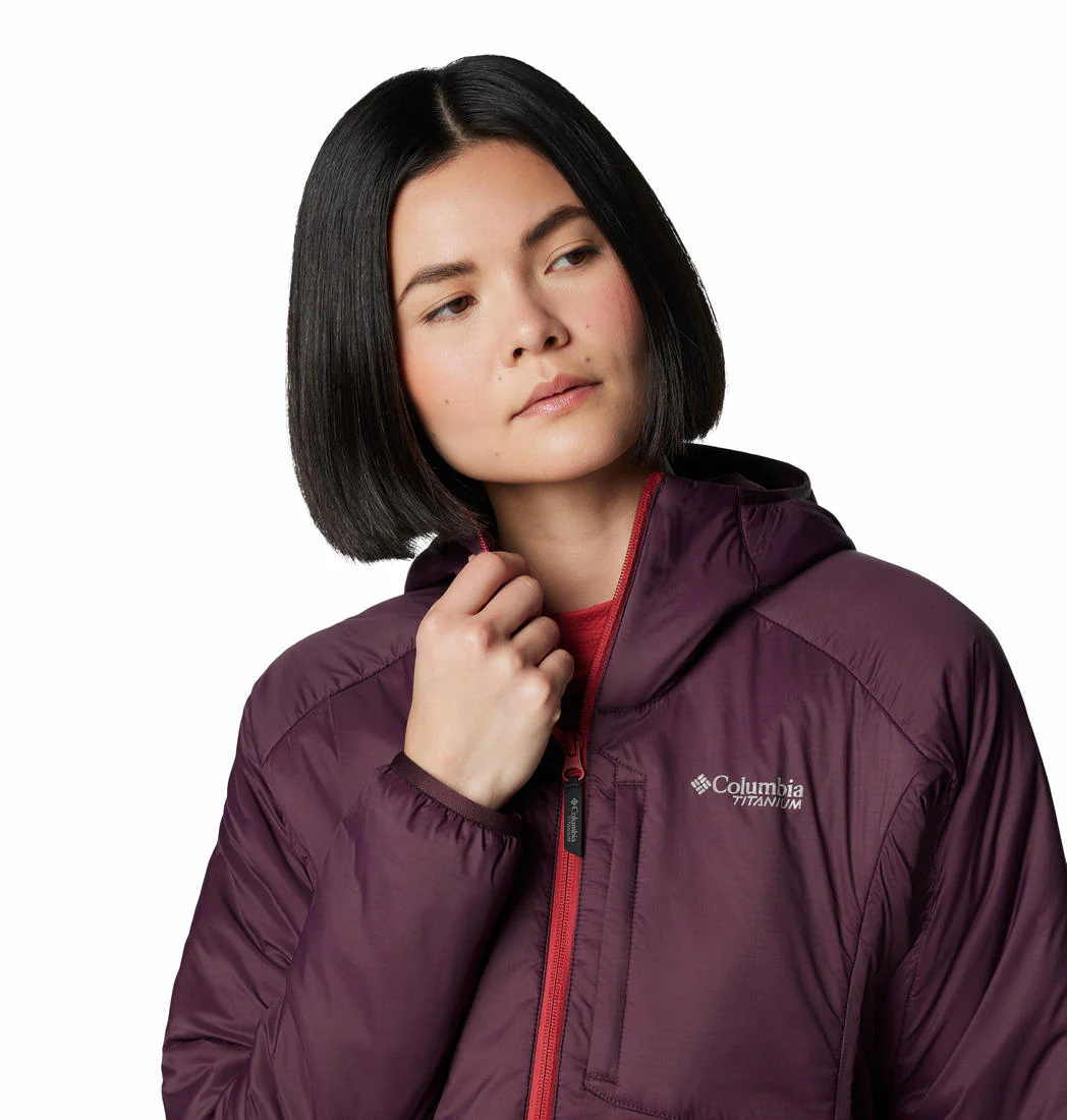 Columbia Women Red Silver Leaf II Stretch Insulated Jacket - Image 5