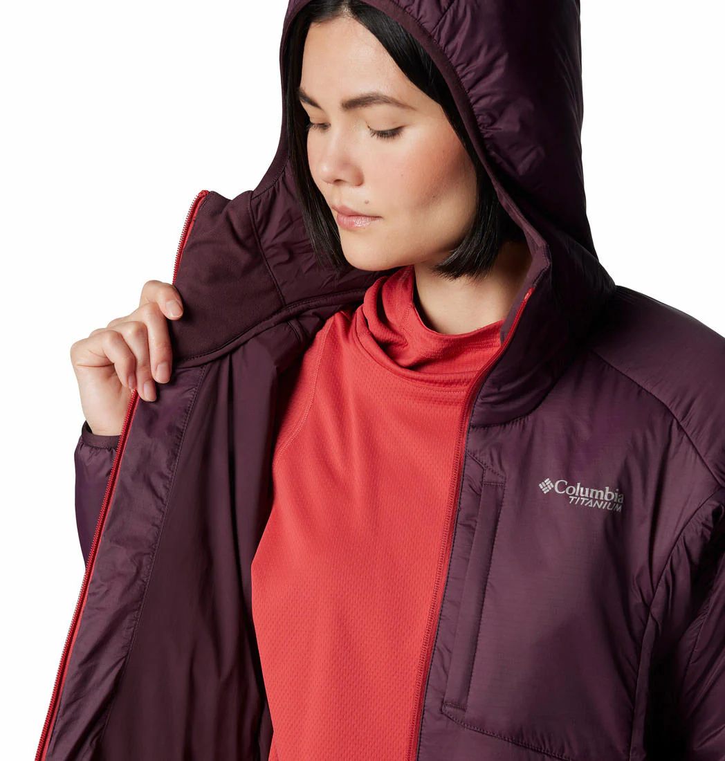 Columbia Women Red Silver Leaf II Stretch Insulated Jacket - Image 8
