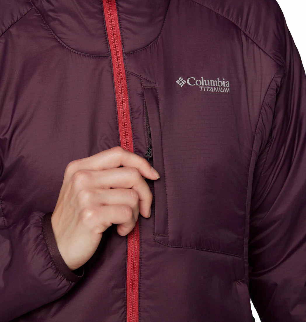 Columbia Women Red Silver Leaf II Stretch Insulated Jacket - Image 9