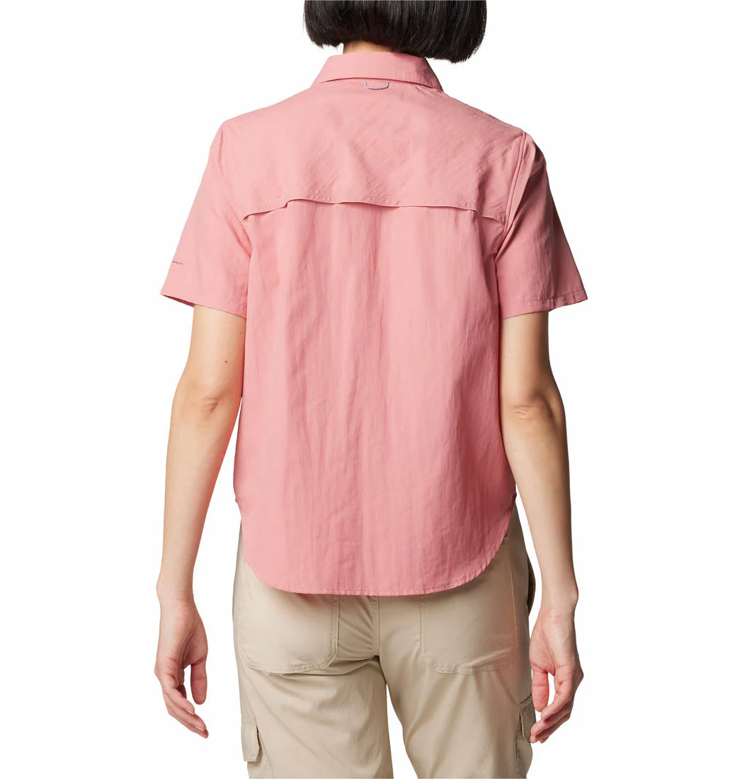 Columbia Women Pink Silver Ridge 3.0 SS (Sun Protection) - Image 2