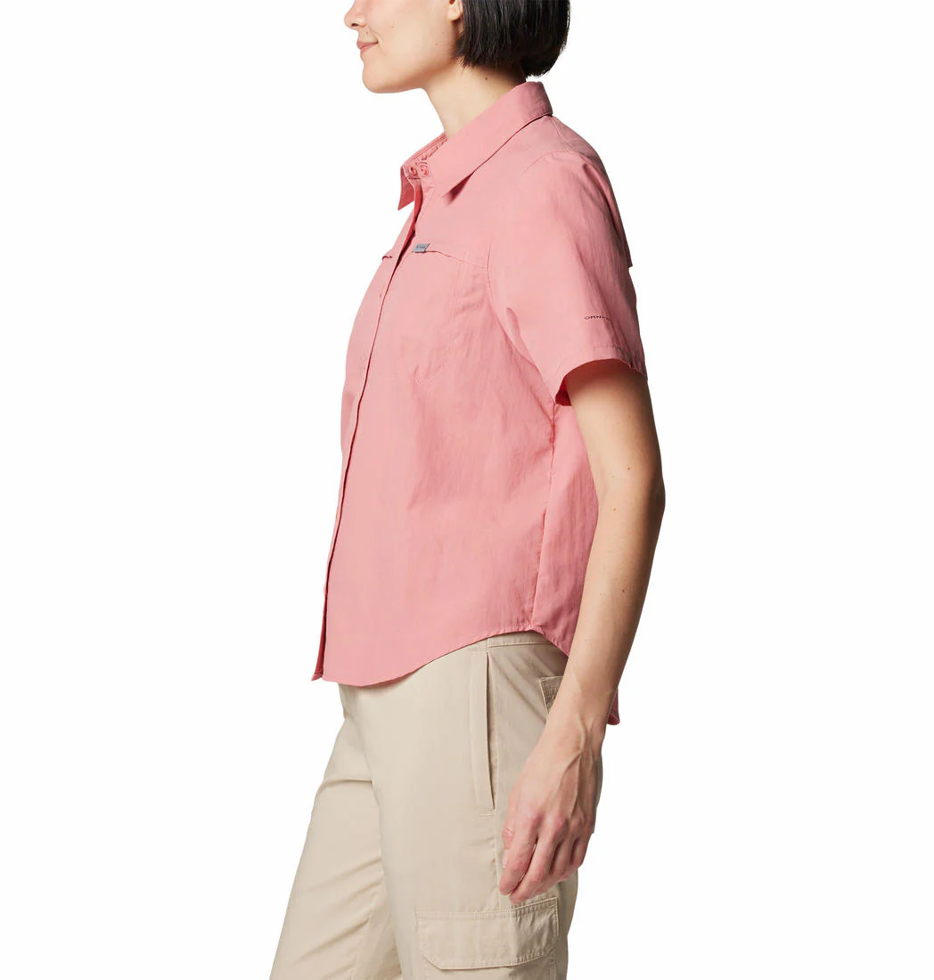 Columbia Women Pink Silver Ridge 3.0 SS (Sun Protection) - Image 4