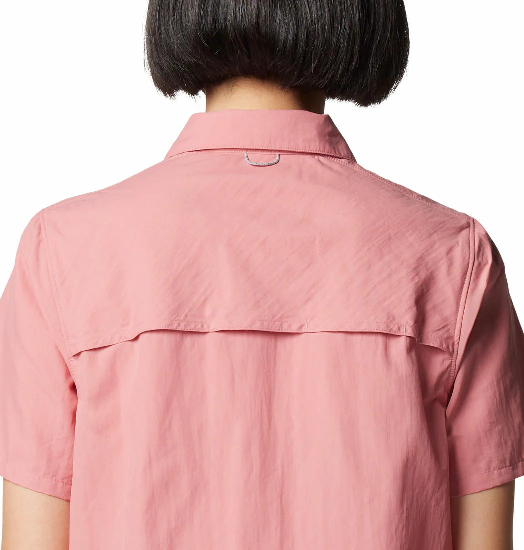 Columbia Women Pink Silver Ridge 3.0 SS (Sun Protection) - Image 5