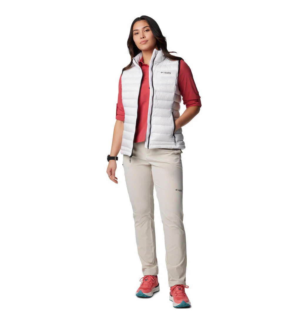 Columbia Women Red Summit Valley Woven Long Sleeve Shirt (Sun Protection) - Image 4