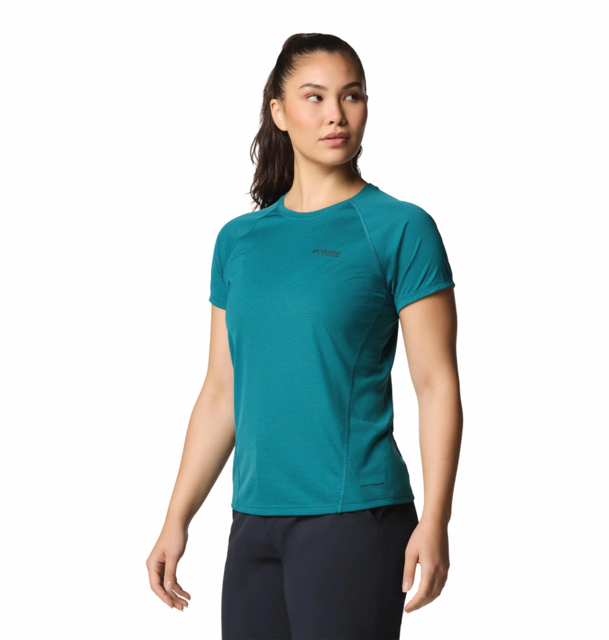 Columbia Women Blue Cirque River Pro SS Crew - Image 4