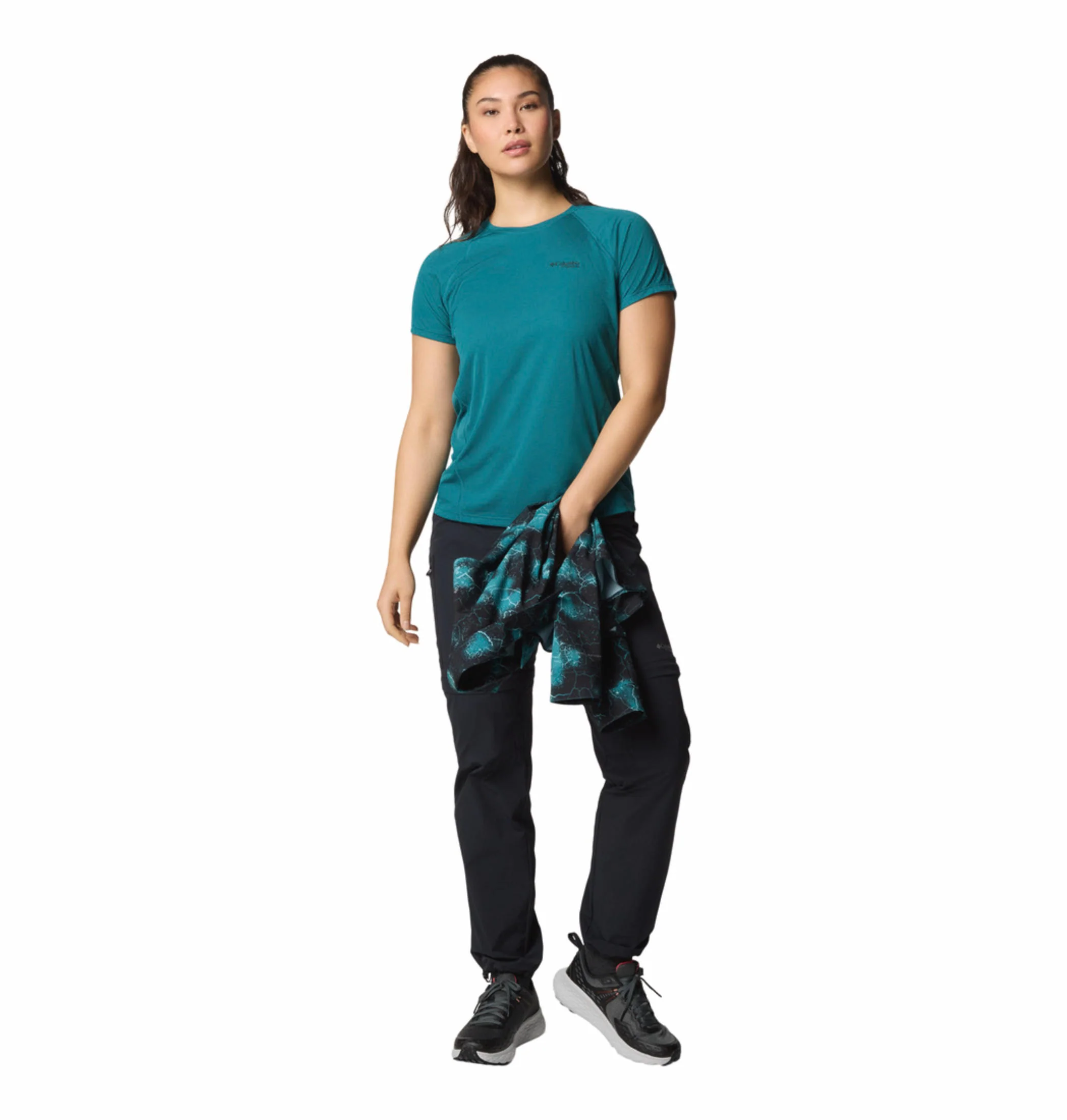 Columbia Women Blue Cirque River Pro SS Crew - Image 6