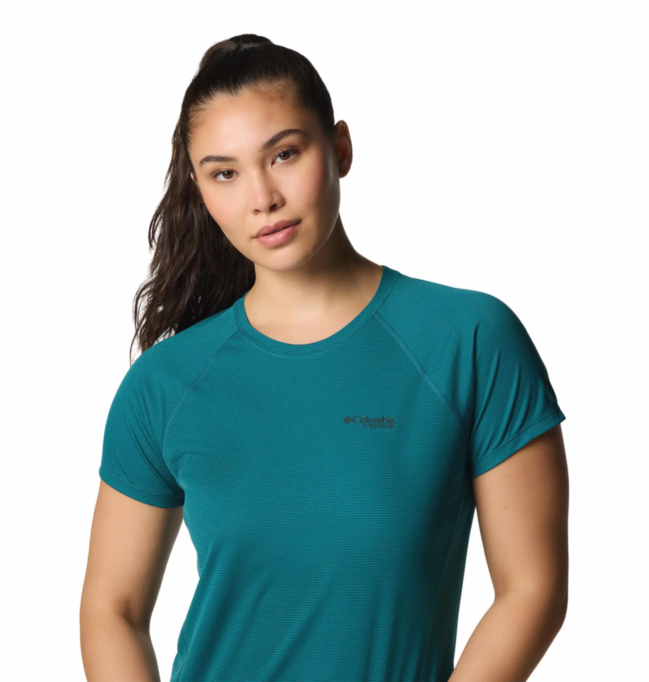 Columbia Women Blue Cirque River Pro SS Crew - Image 7