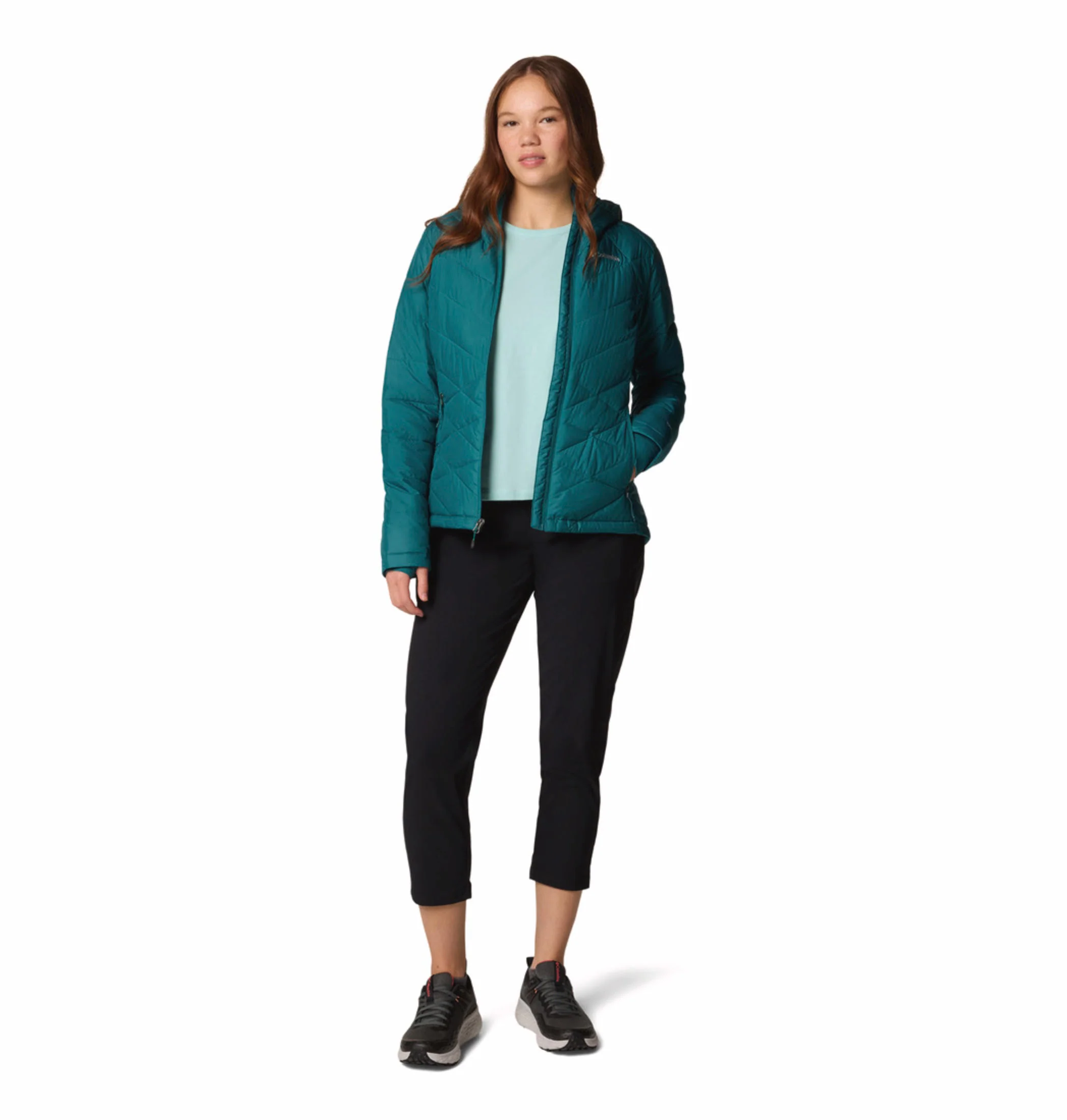 Columbia Women Blue Heavenly Hooded Jacket - Image 6
