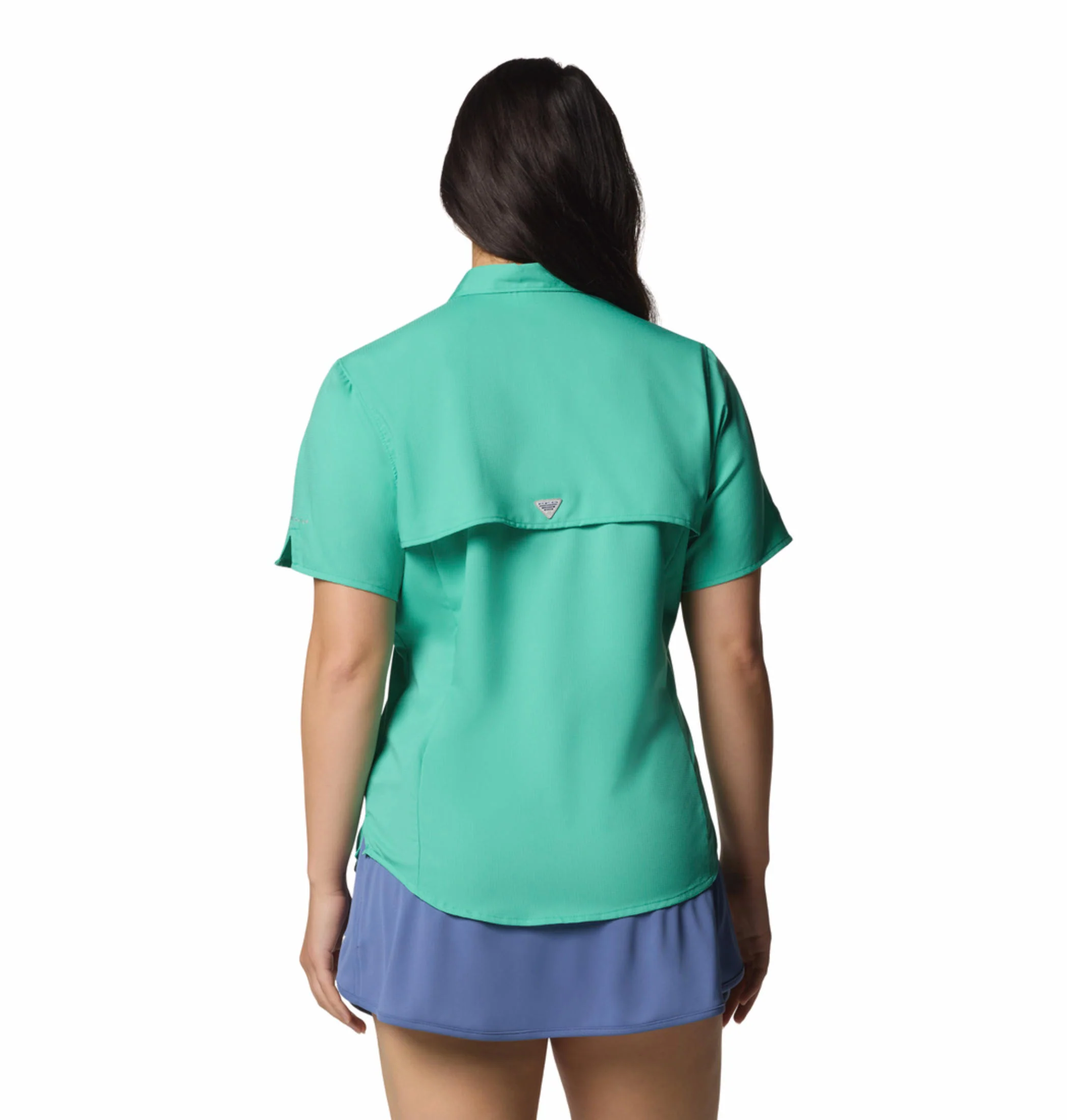 Columbia Women Green Womens Tamiami II SS Shirt (Sun Protection) - Image 5