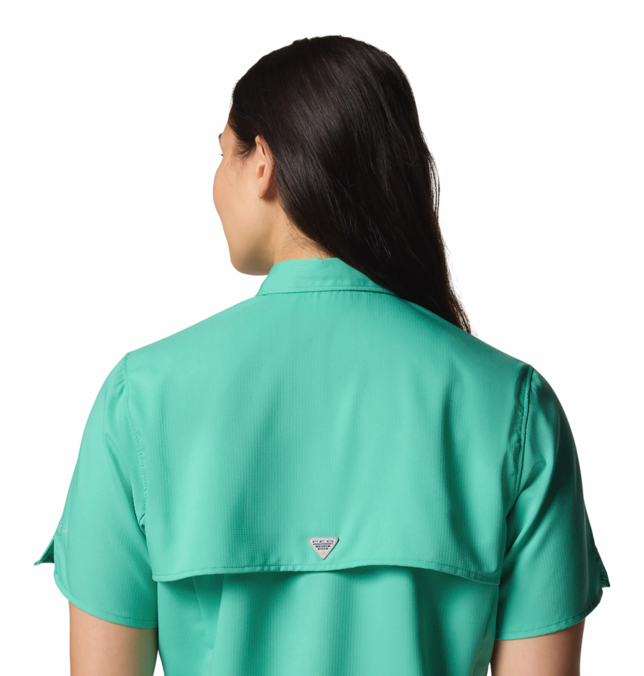 Columbia Women Green Womens Tamiami II SS Shirt (Sun Protection) - Image 6
