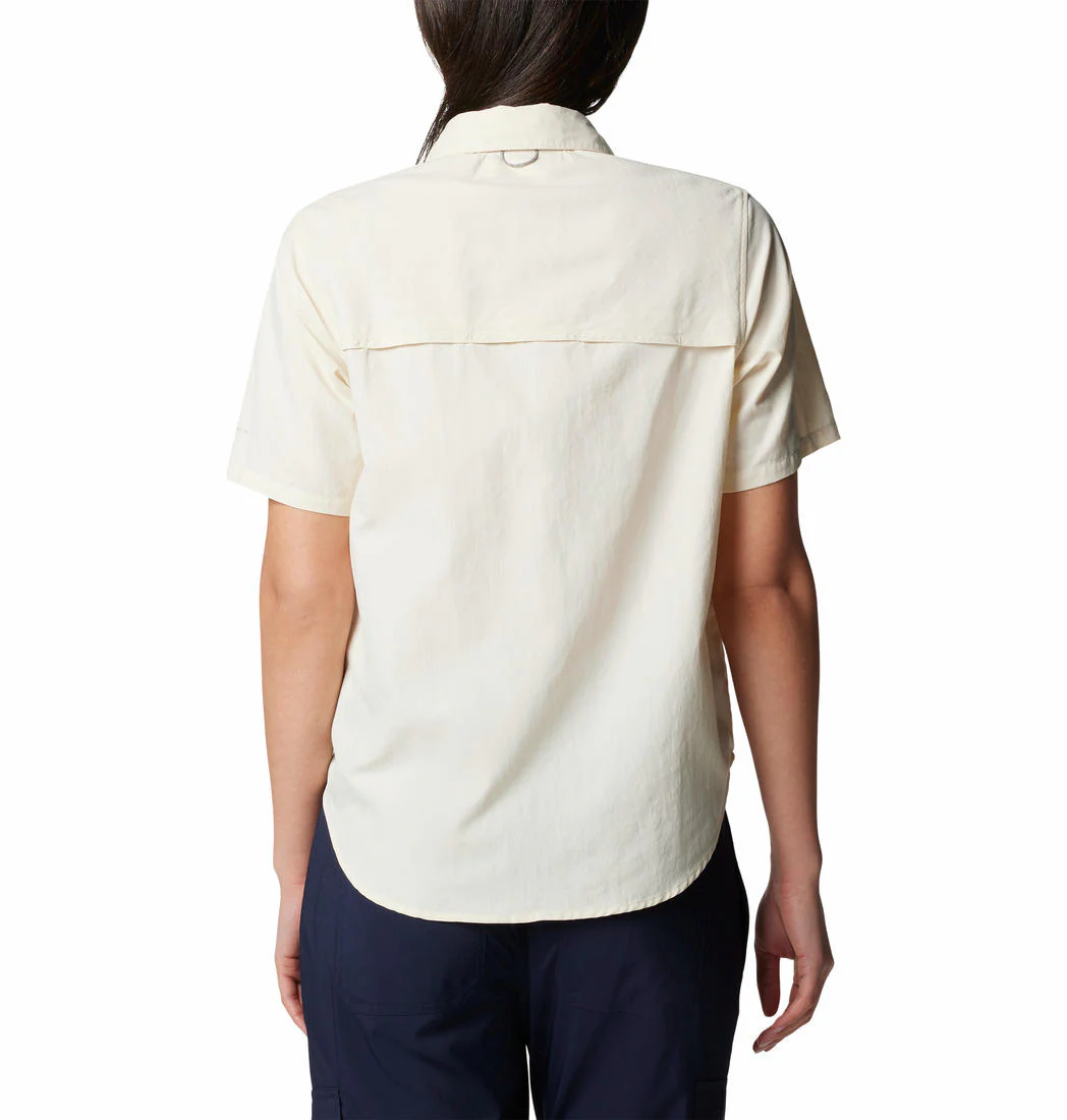 Columbia Women White Silver Ridge 3.0 SS (Sun Protection) - Image 2
