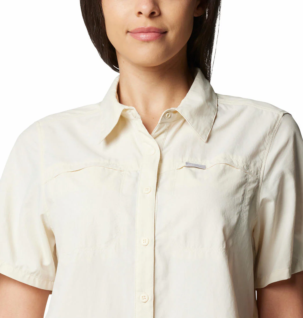 Columbia Women White Silver Ridge 3.0 SS (Sun Protection) - Image 3