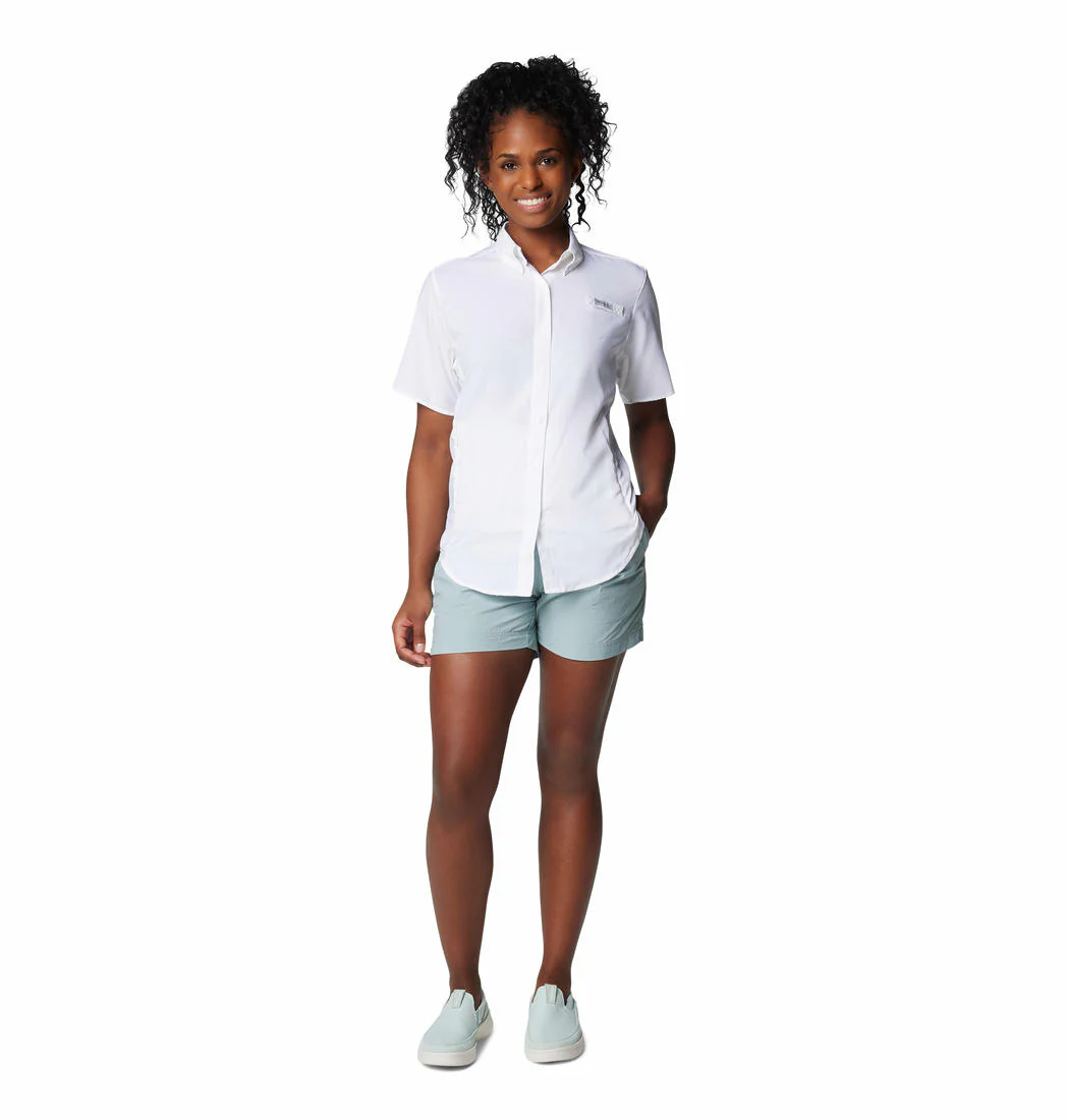Columbia Women White Womens Tamiami II SS Shirt (Sun Protection) - Image 5
