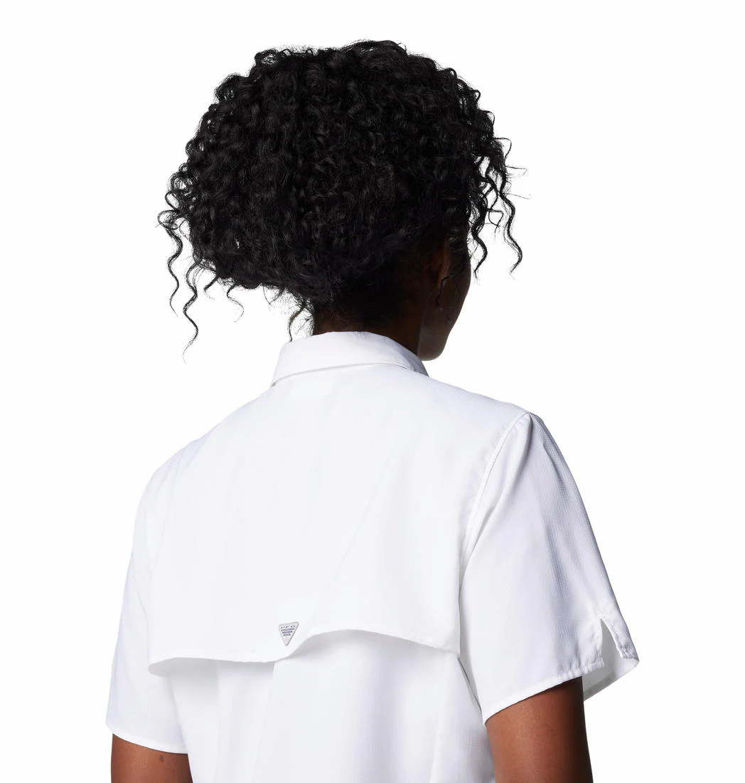 Columbia Women White Womens Tamiami II SS Shirt (Sun Protection) - Image 6