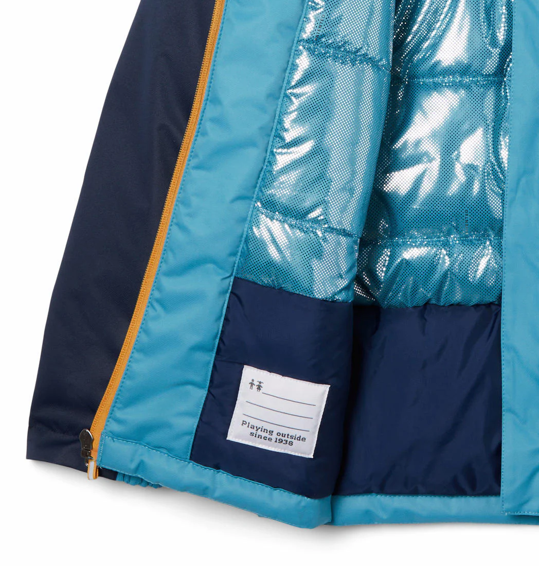 Columbia Kids Boys Blue Hikebound Insulated Jacket - Image 4