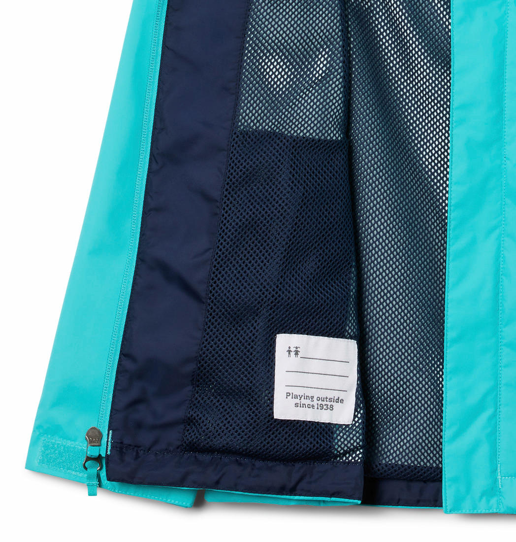 Columbia Kids Boys Blue Watertight Jacket Waterproof - Image 3