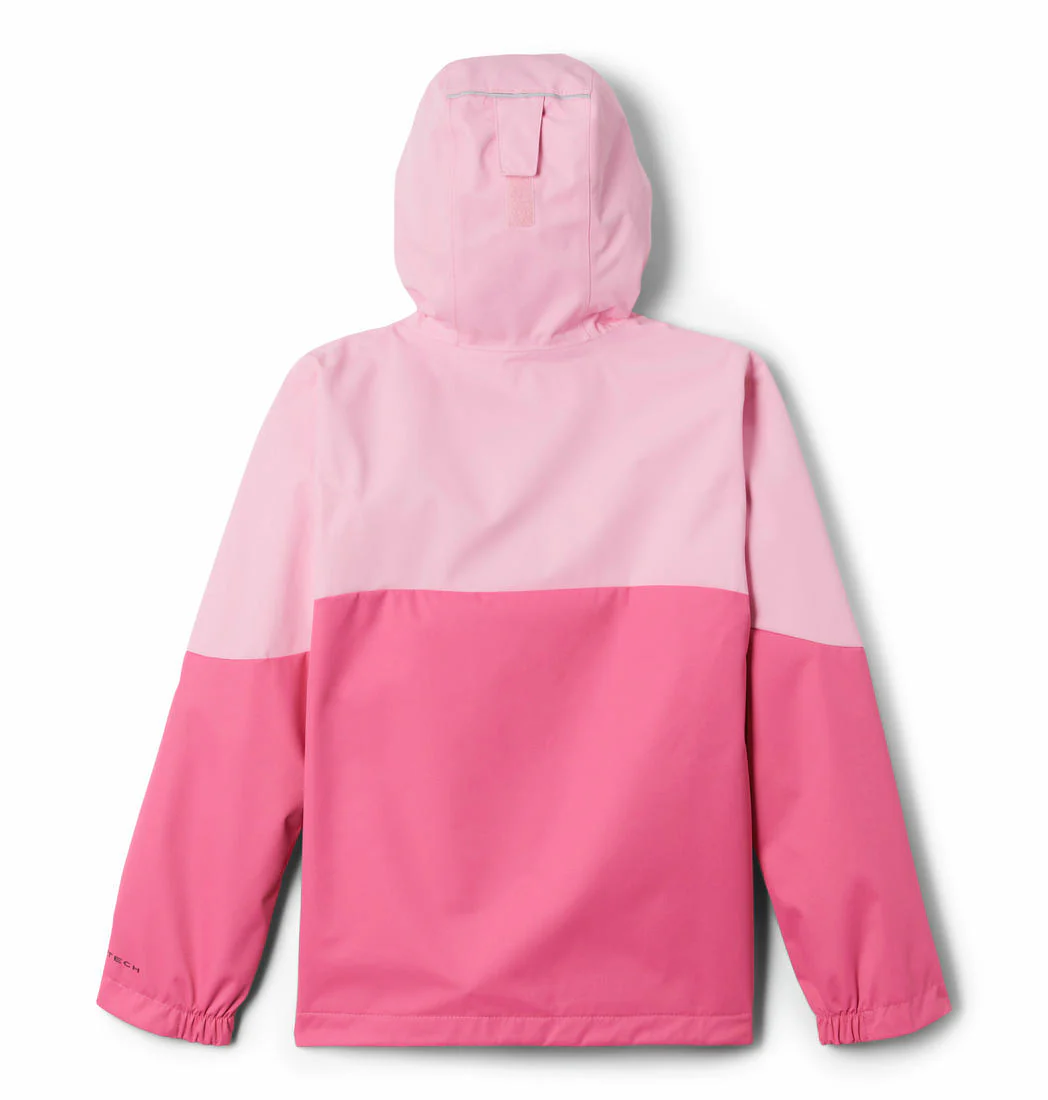 Columbia Kids Girls Pink Hikebound Jacket Waterproof - Image 2