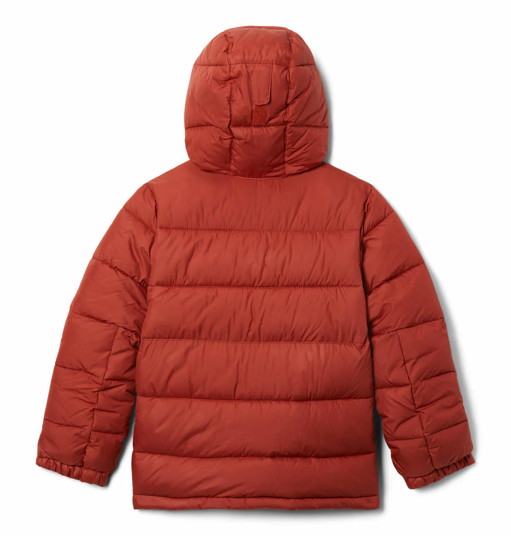 Columbia Kids Unisex Orange Pike Lake II Hooded Jacket - Image 2