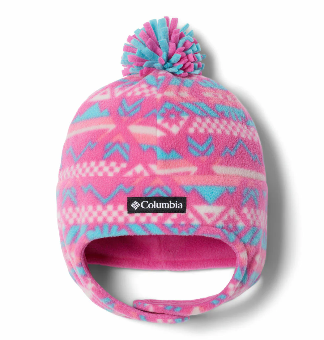 Columbia Kids Unisex Red Youth Frosty Trail II Earflap Beanie