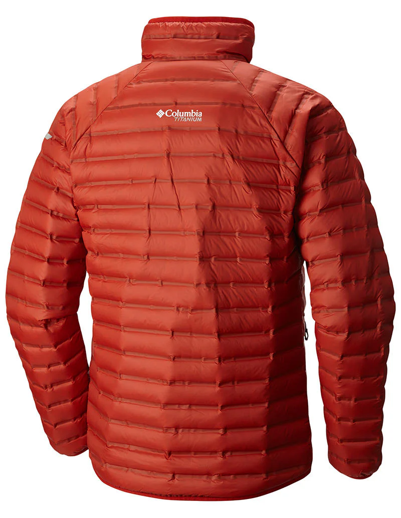 Columbia Men Orange Compactor Jacket - Image 2