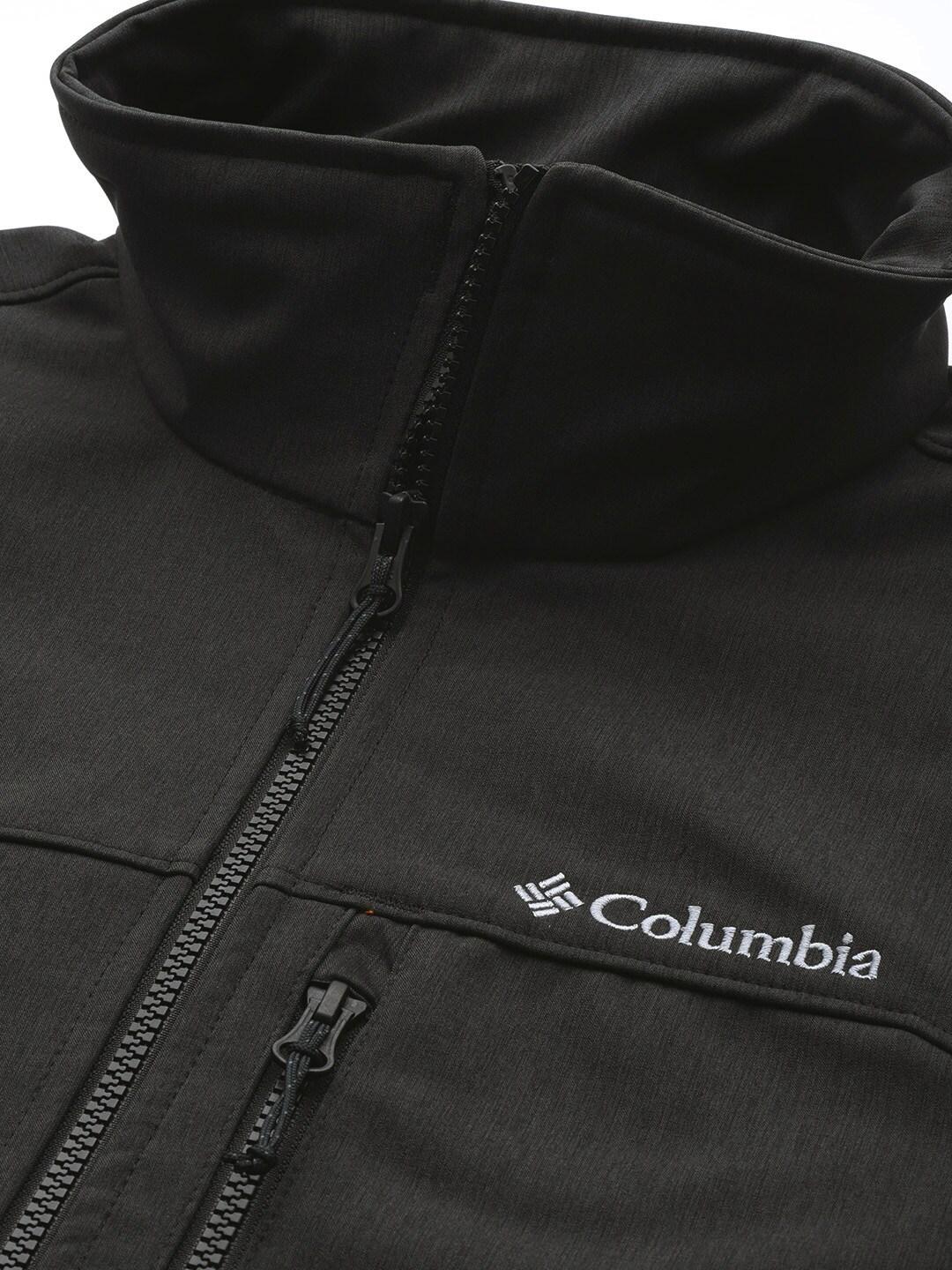 Columbia Men Black Cruiser Valley Softshell Jacket - Image 8