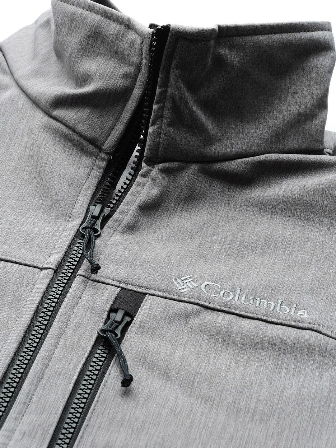 Columbia Men Grey Cruiser Valley Softshell Jacket - Image 8