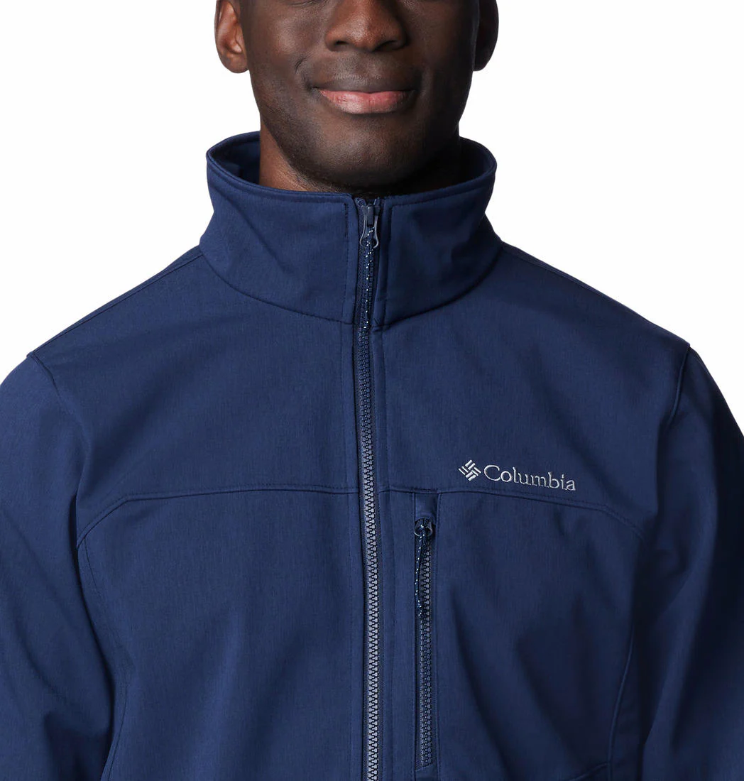 Columbia Men Blue Cruiser Valley Softshell Jacket - Image 3