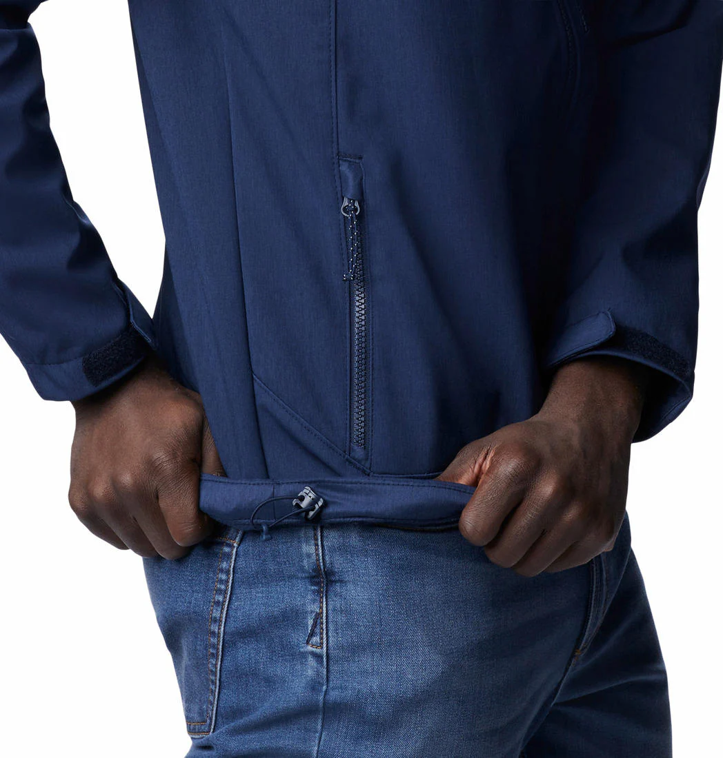 Columbia Men Blue Cruiser Valley Softshell Jacket - Image 4